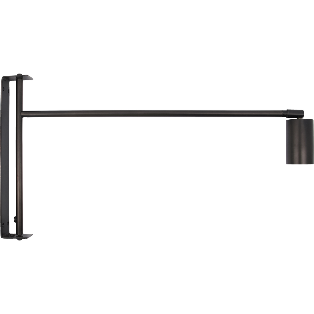 Vegglampe, hdnorm, svart antikk