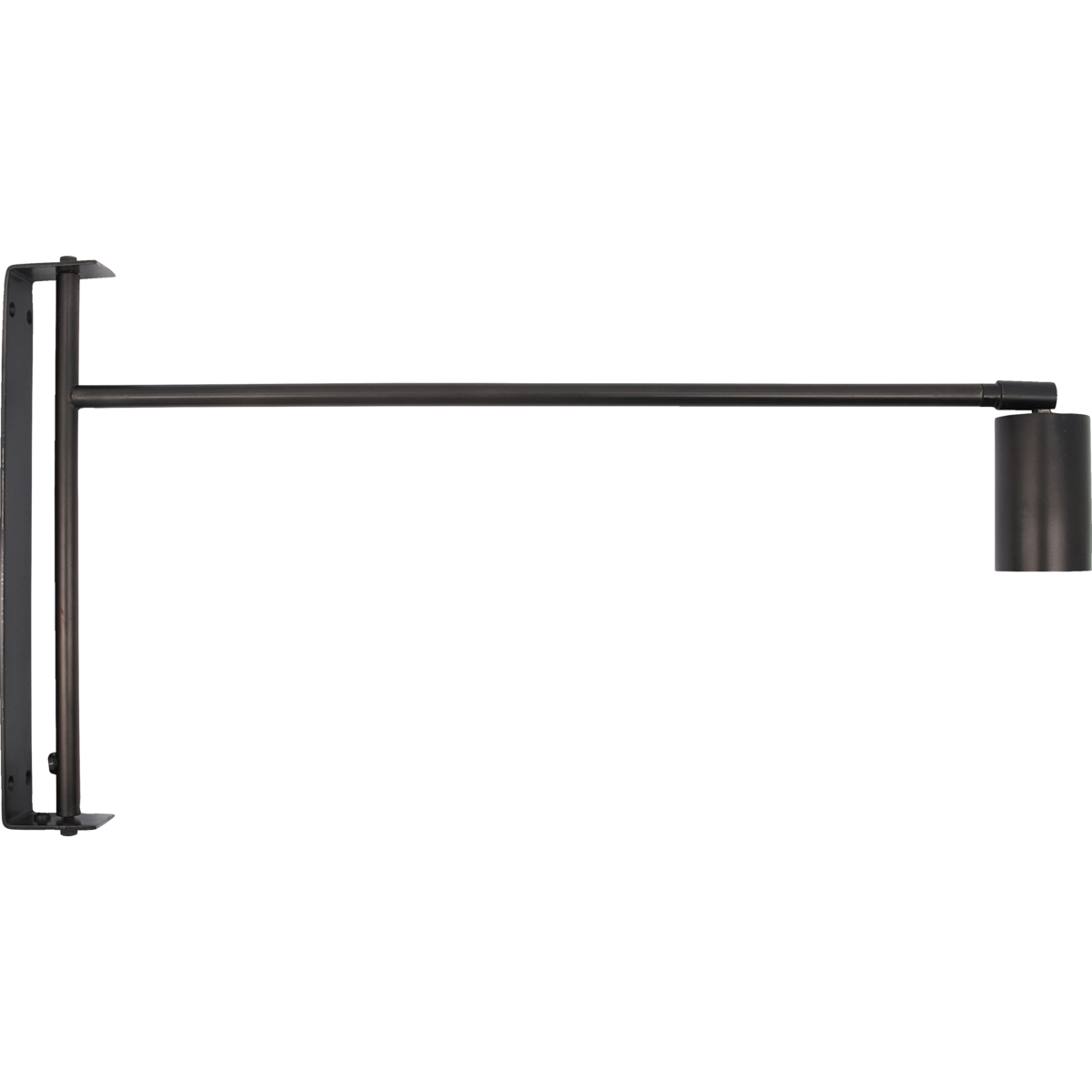 Vegglampe, hdnorm, svart antikk