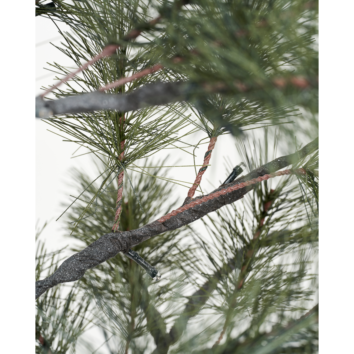 Juletre med LED, HDPEUCE, NATUR