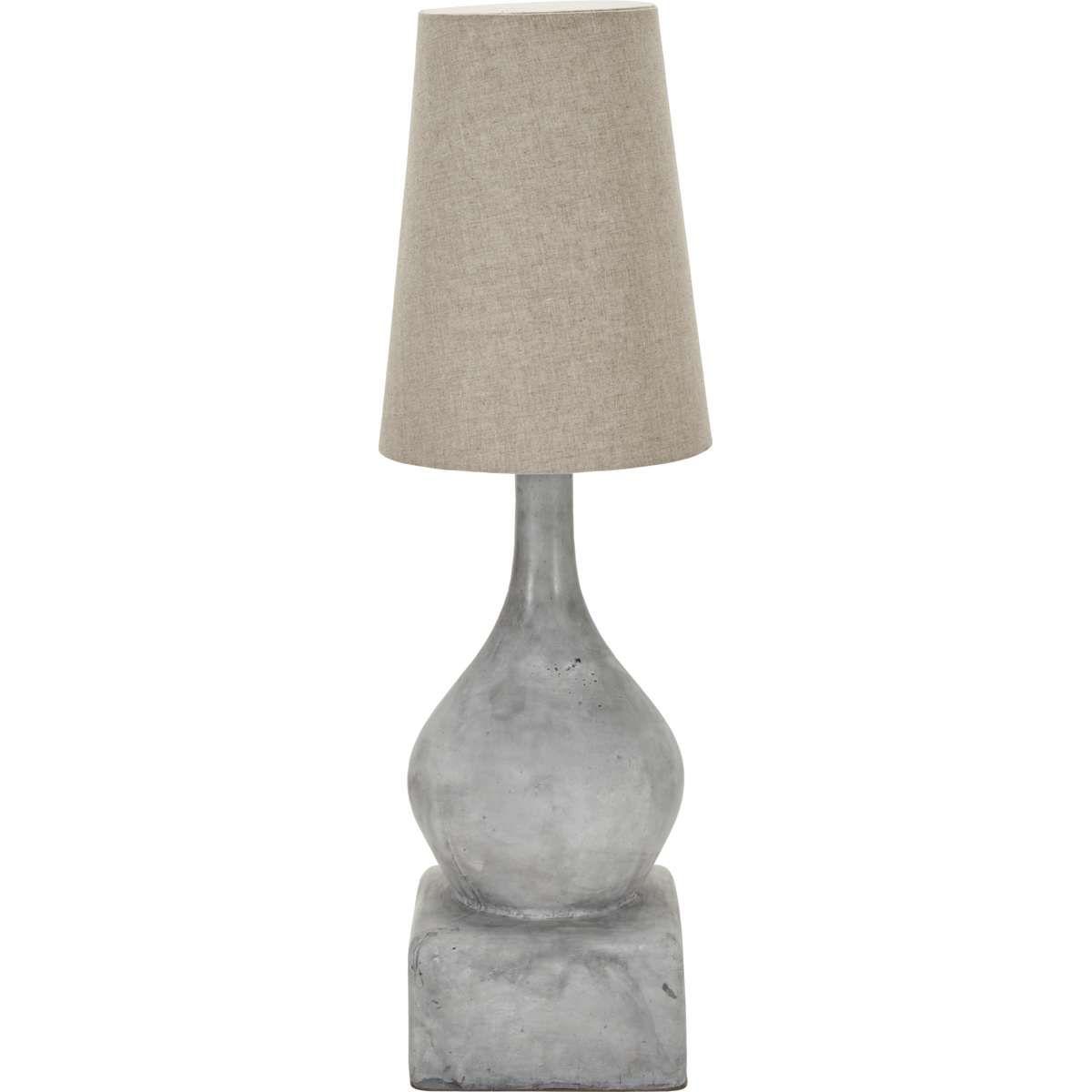 Gulvlampe, hdsag, grå