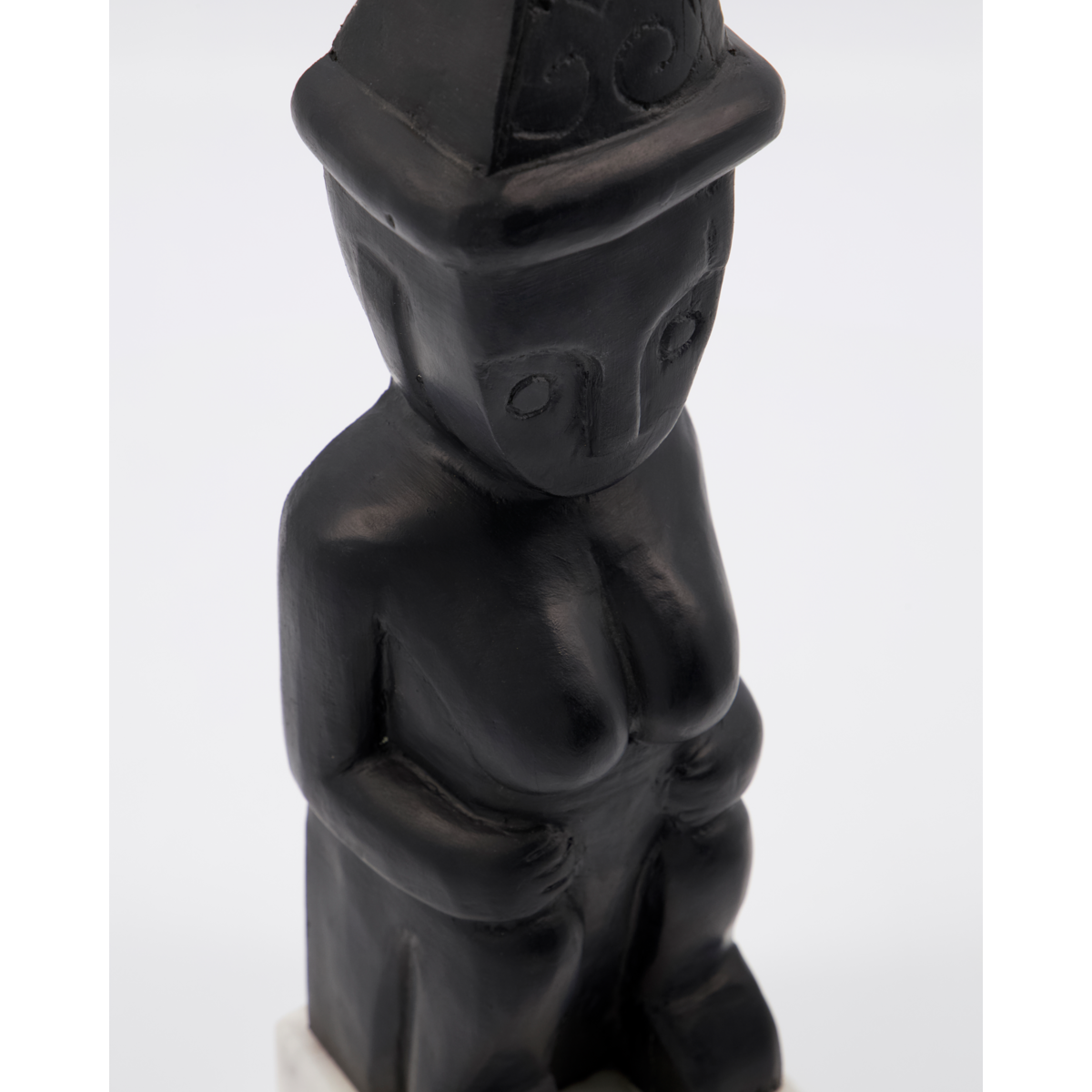 Kunstverk, HDTo sittende, svart