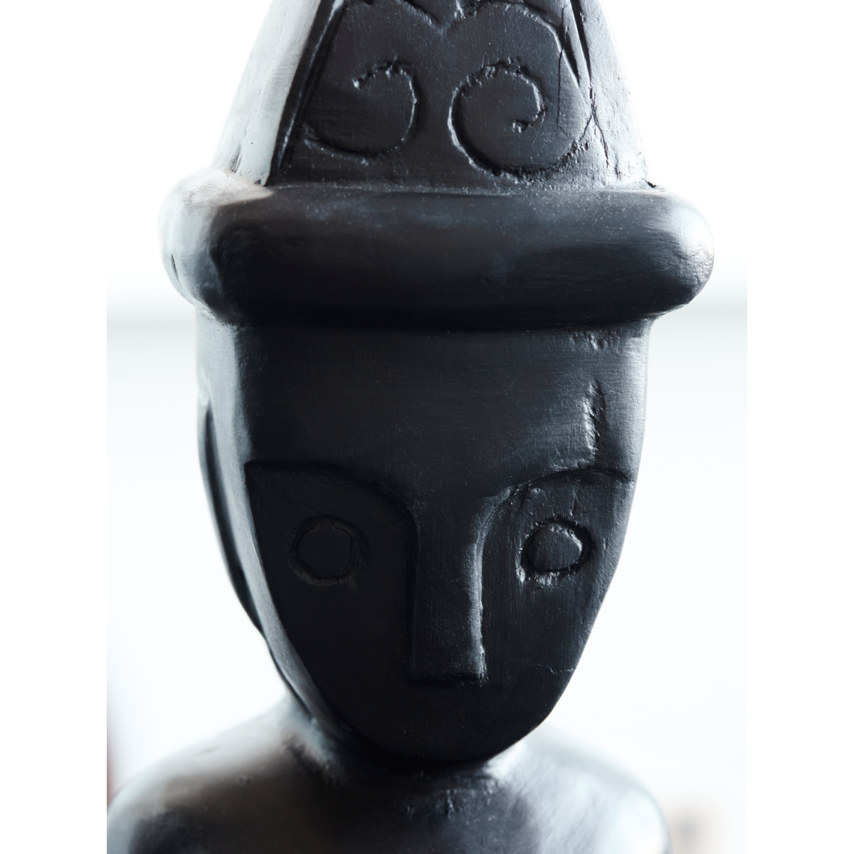 Kunstverk, HDTo sittende, svart