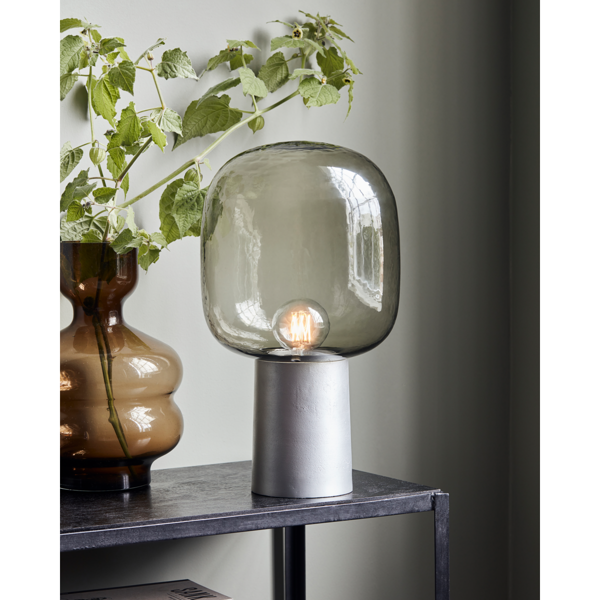 E27 LED PEAR, HDGLOBE, KLAR