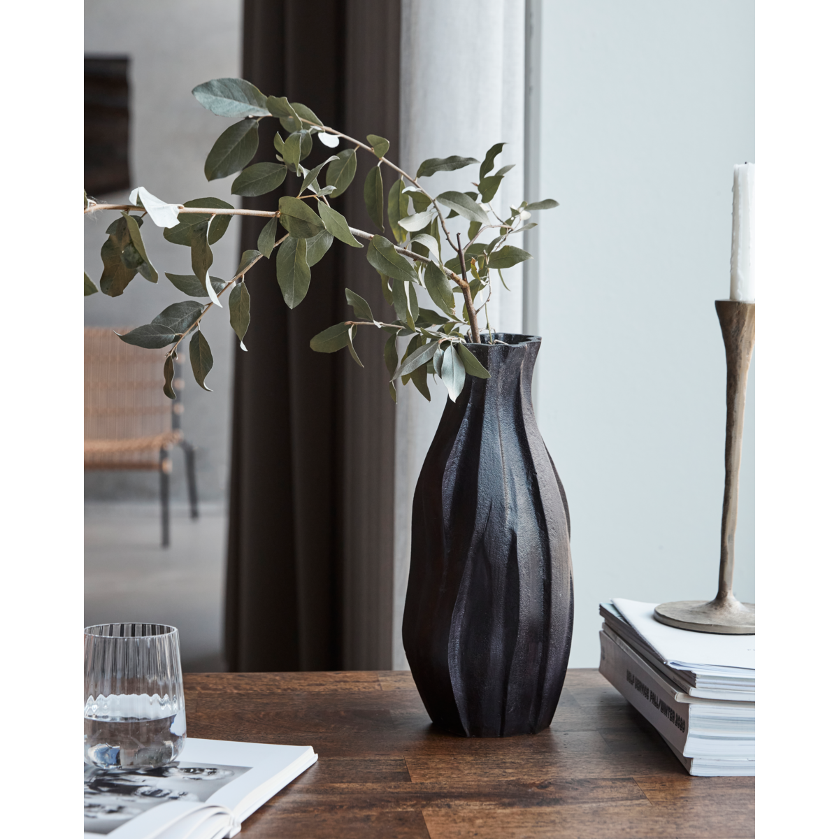 Vase, hdbuddy, brunet messing