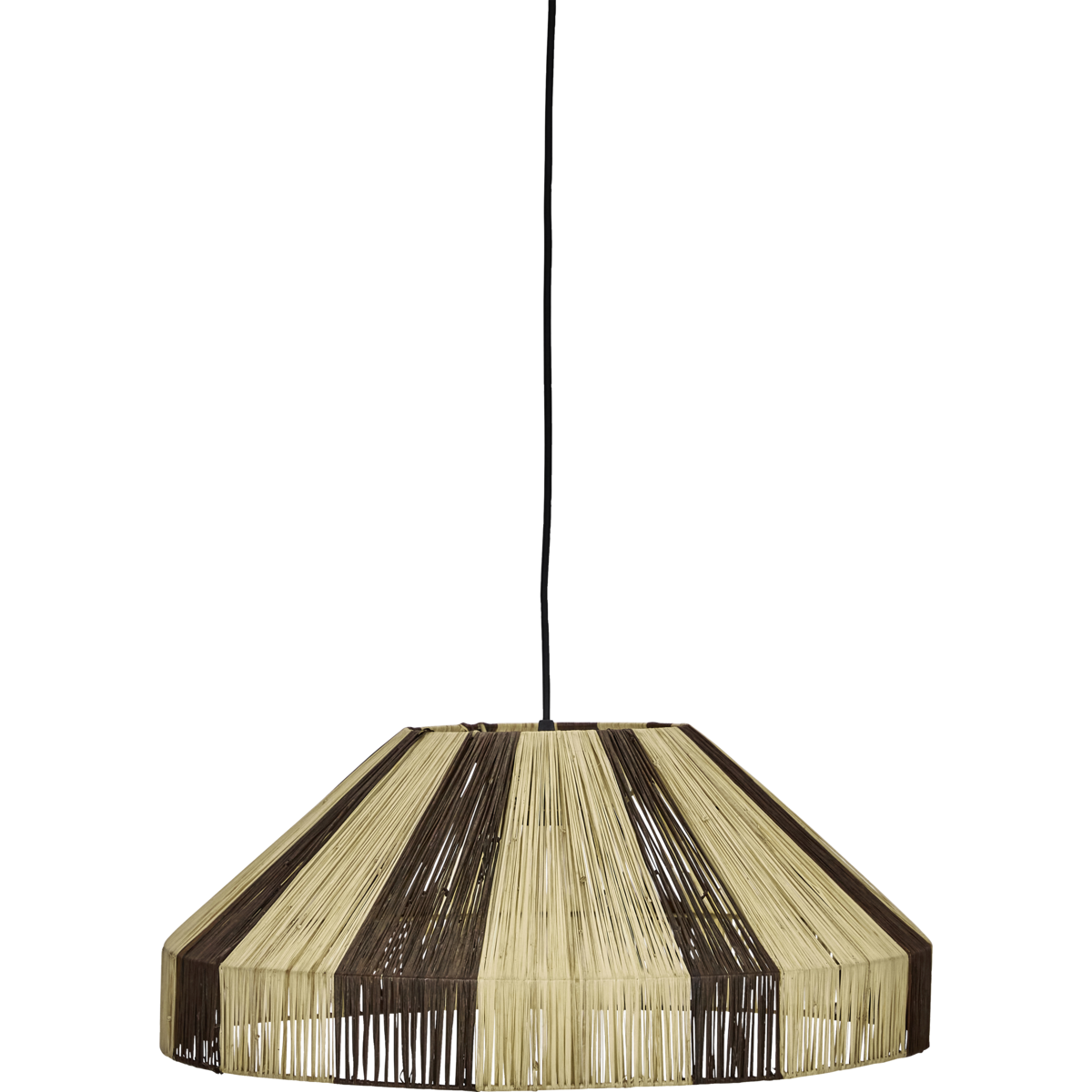 Lampshade, Hdrafi, natur; brun
