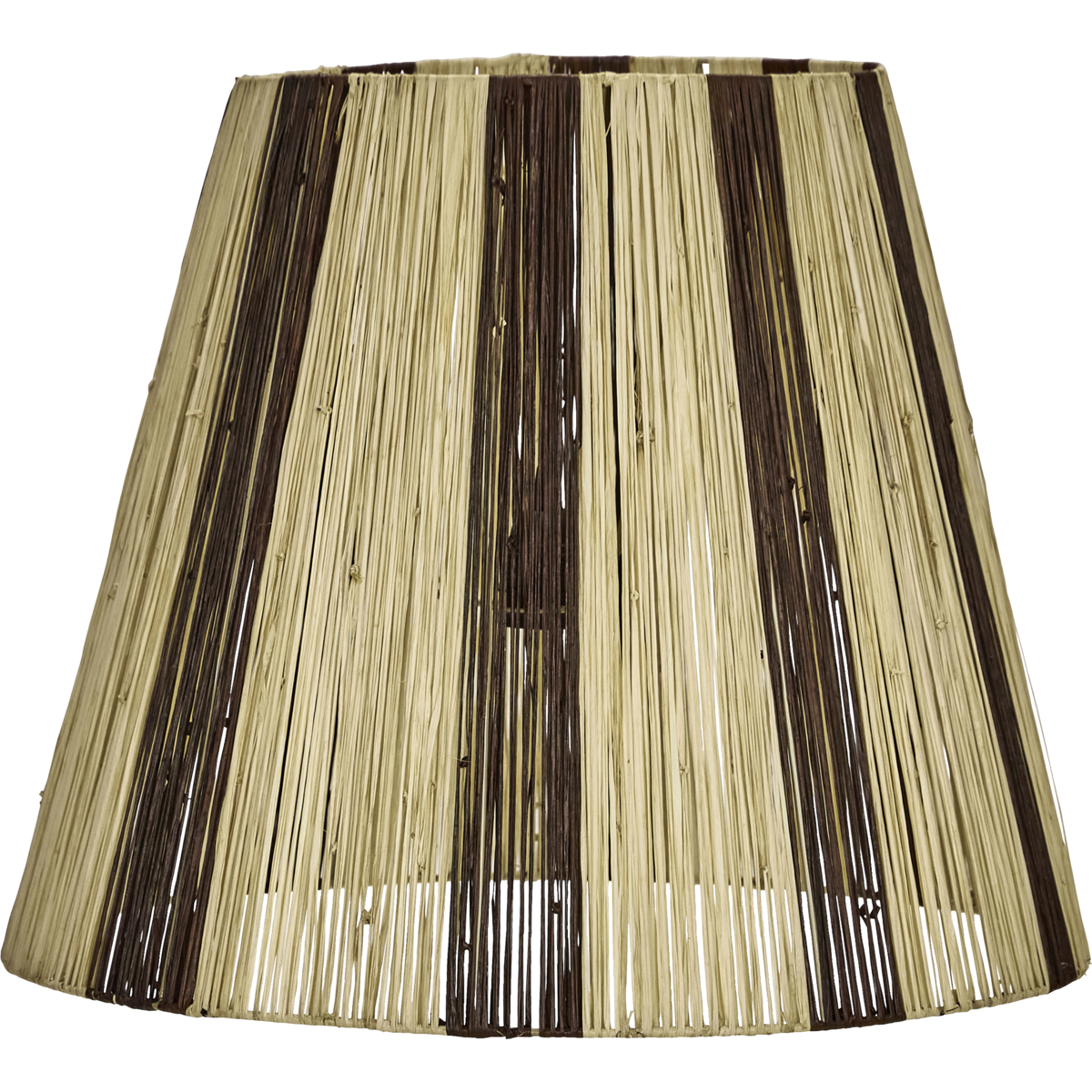 Lampshade, Hdrafi, natur; brun