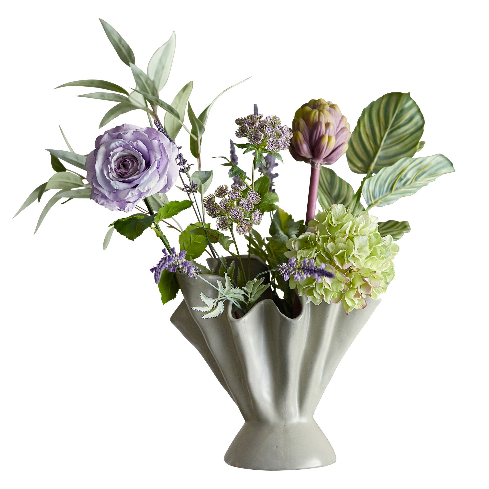 Bloomingville Whisper Bouquet, lilla, kunstige blomster