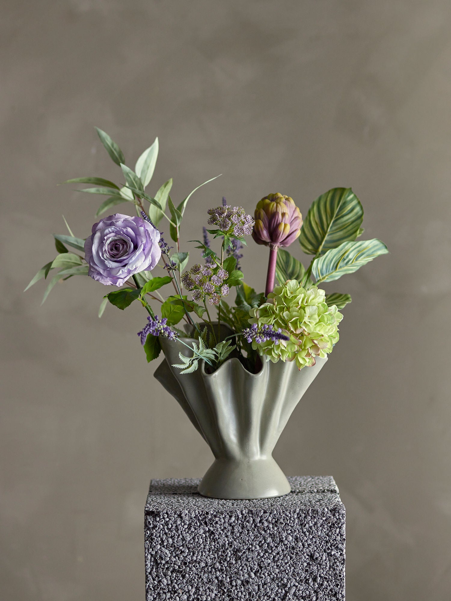 Bloomingville Whisper Bouquet, lilla, kunstige blomster