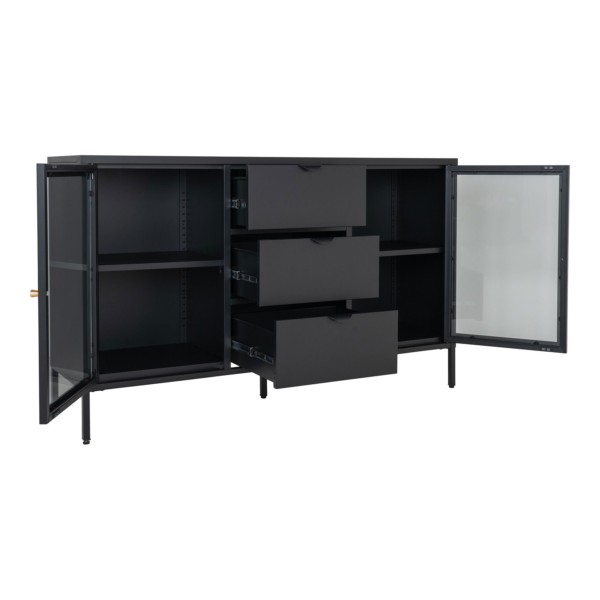 sort 140x40x85 cm