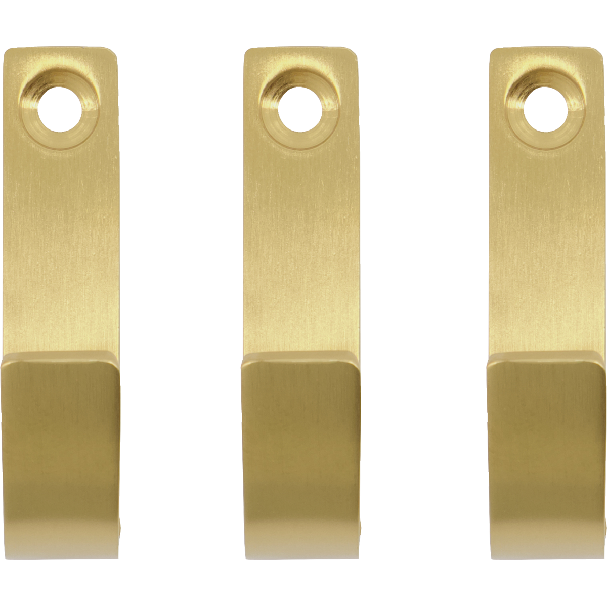 Krok, mthapsus, børstet messingfinish