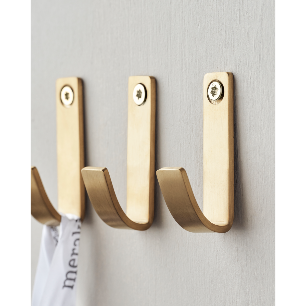 Krok, mthapsus, børstet messingfinish