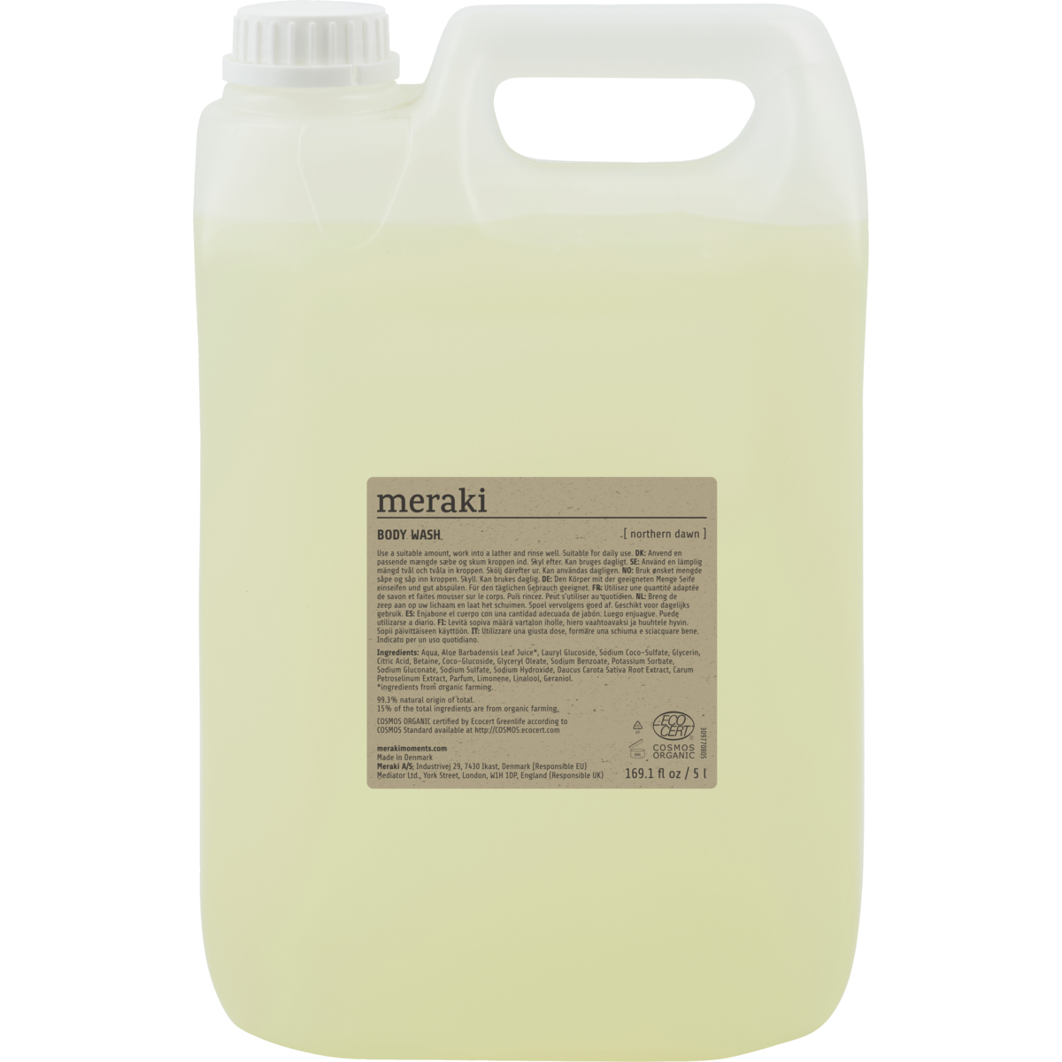 Body Wash, Northern Dawn, påfyll 5 liter