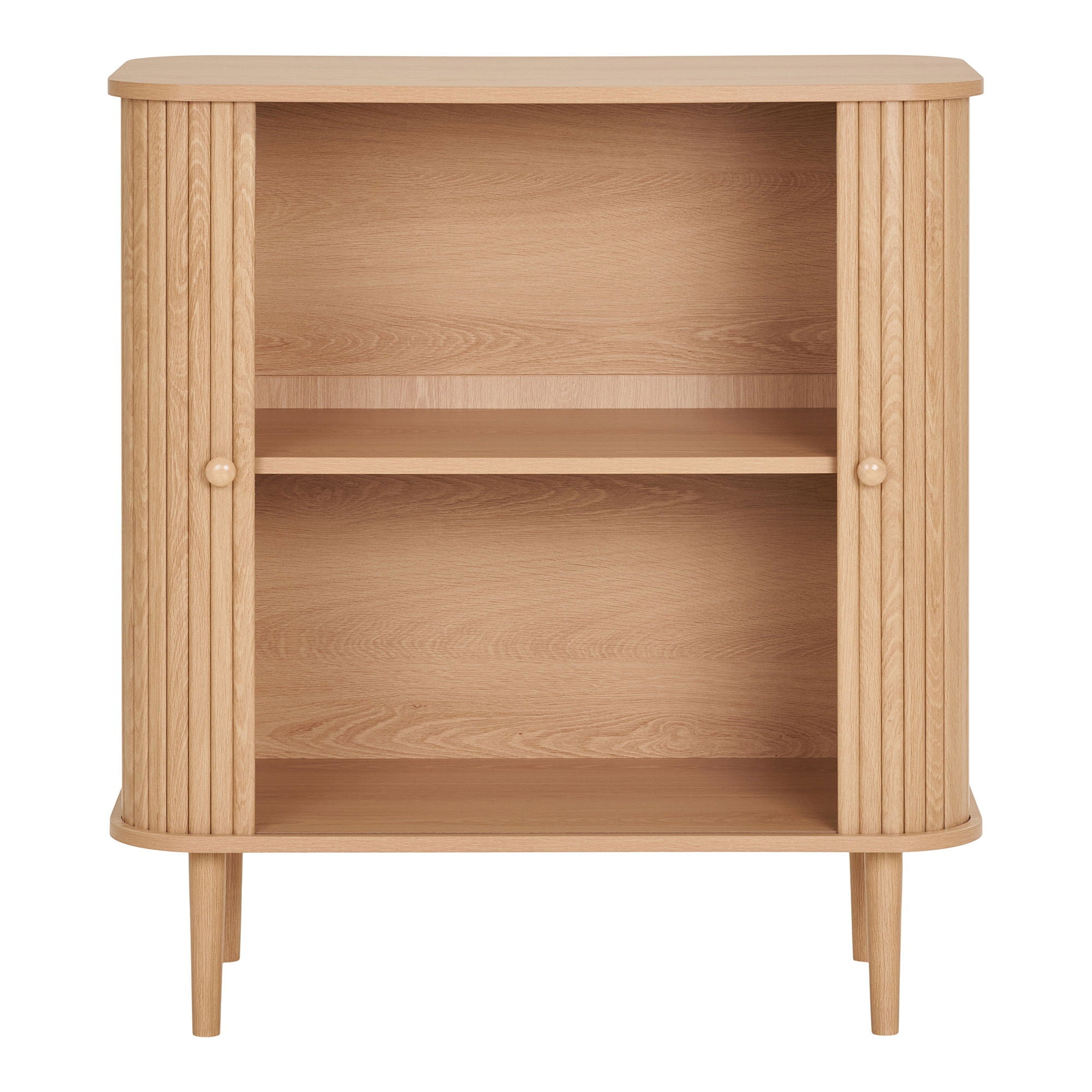 Skjenk, 2 dører, natur<br>80x40x87 cm