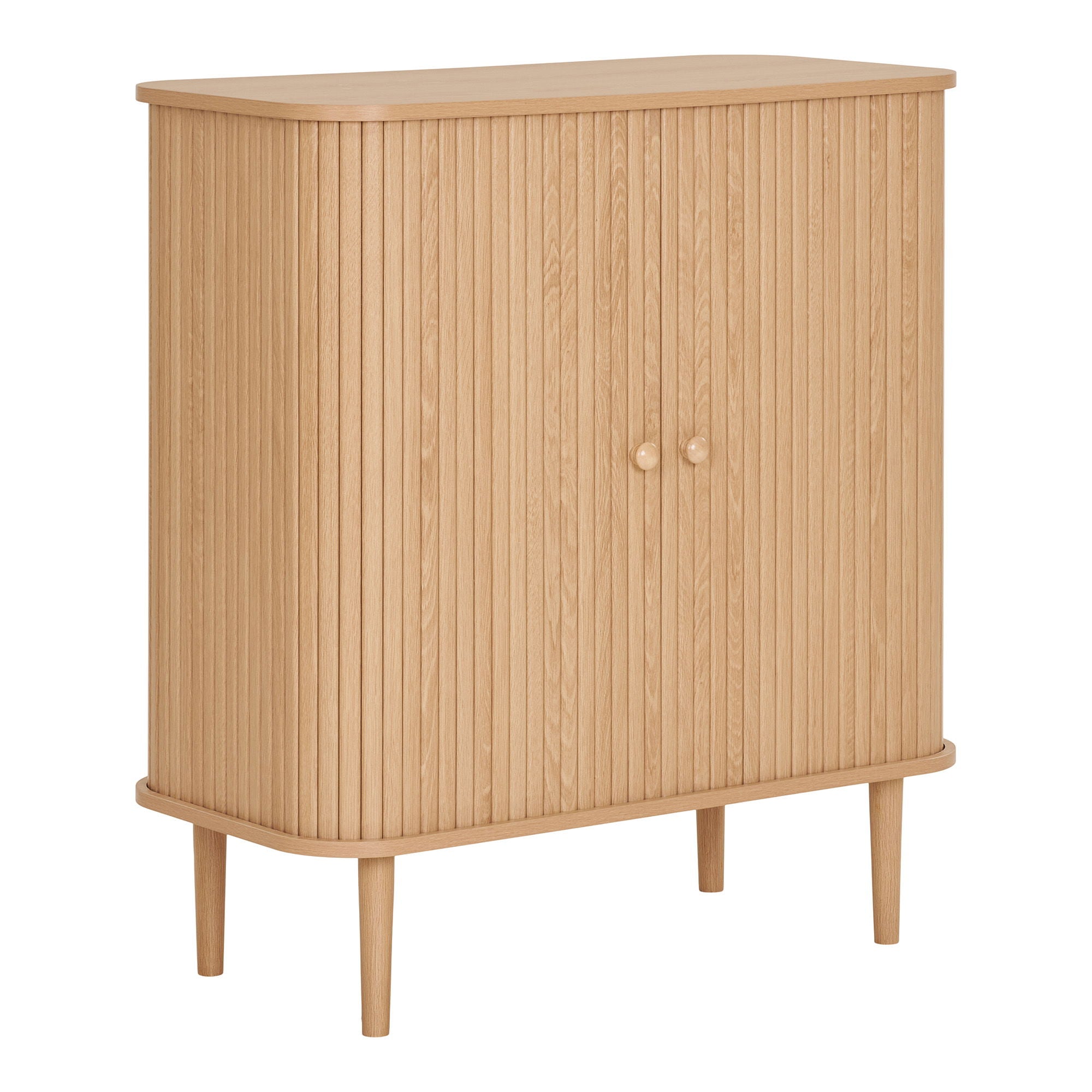 Skjenk, 2 dører, natur<br>80x40x87 cm