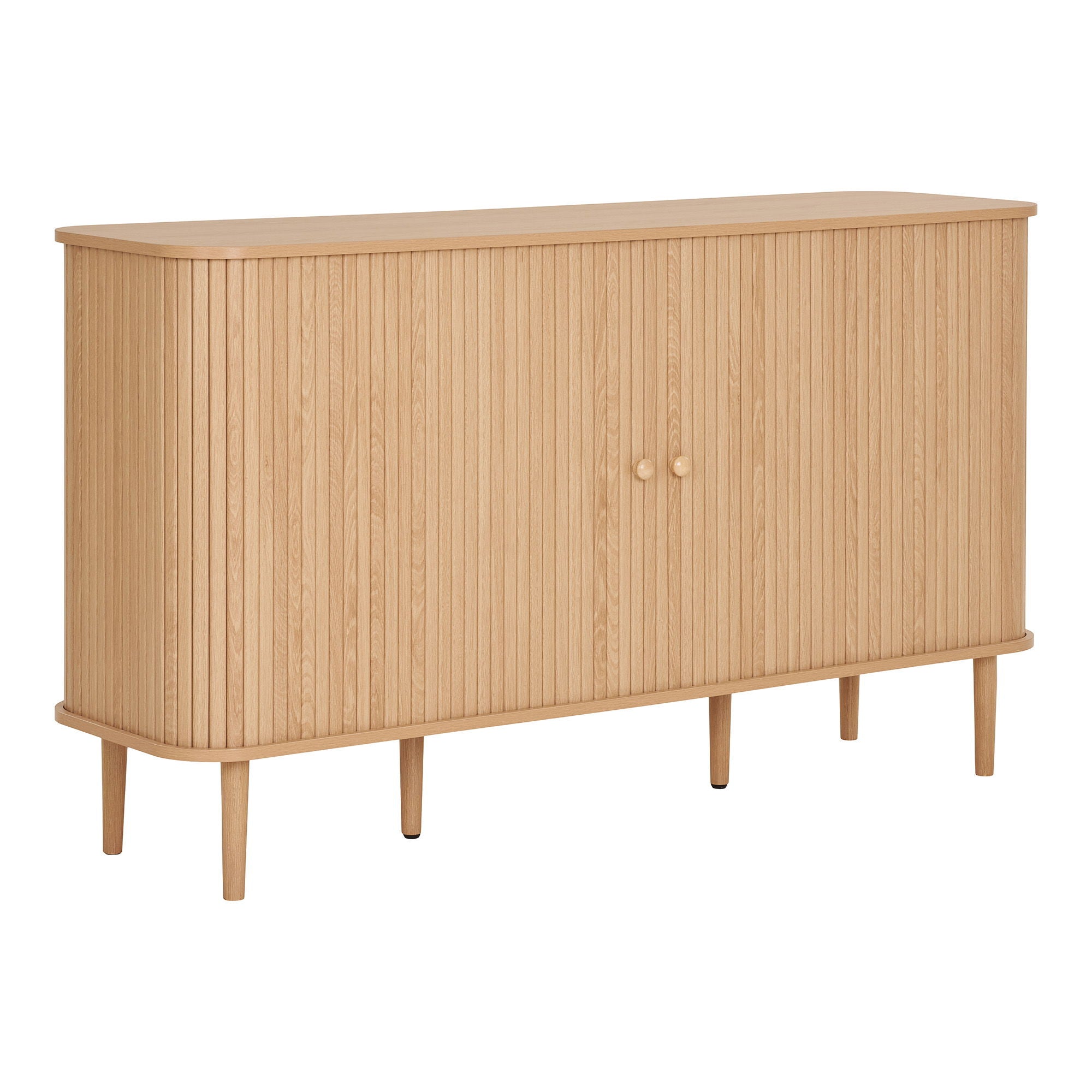 Skjenk, 2 dører, natur<br>140x40x79 cm