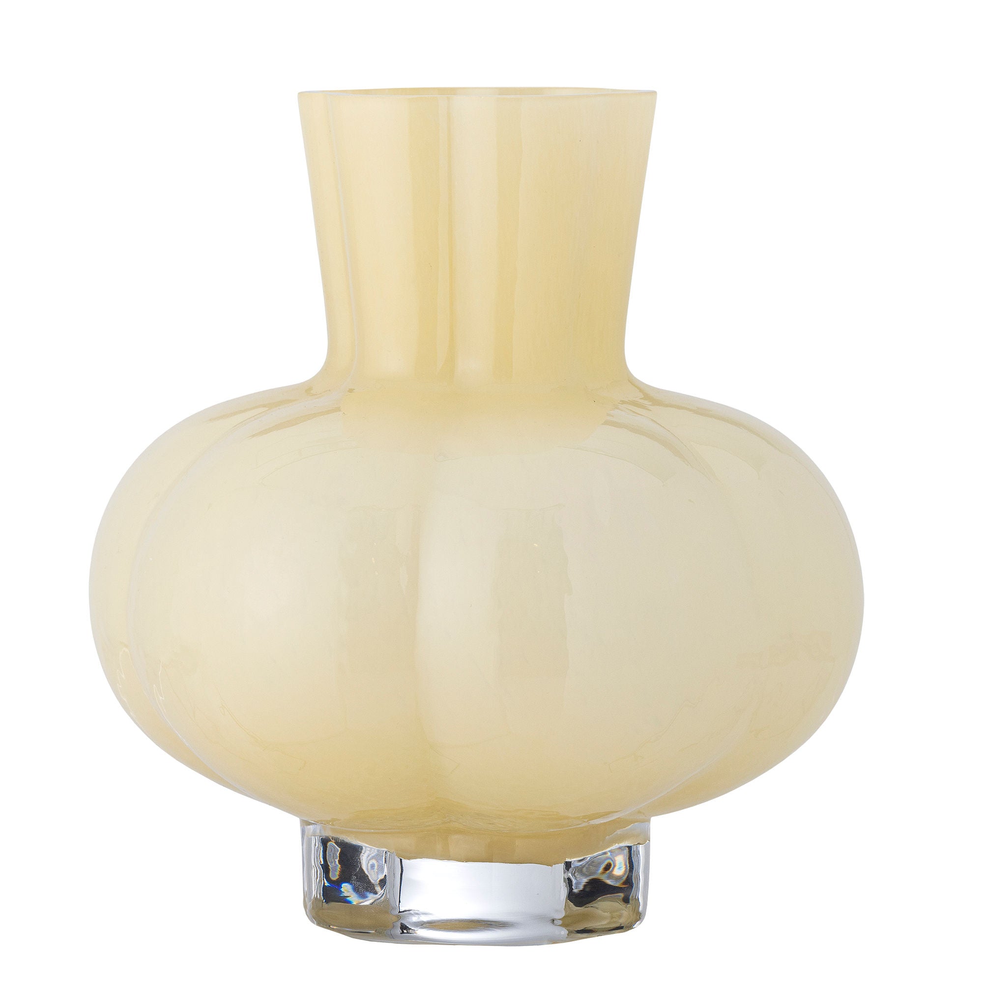 Bloomingville Alyssa Vase, gul, glass