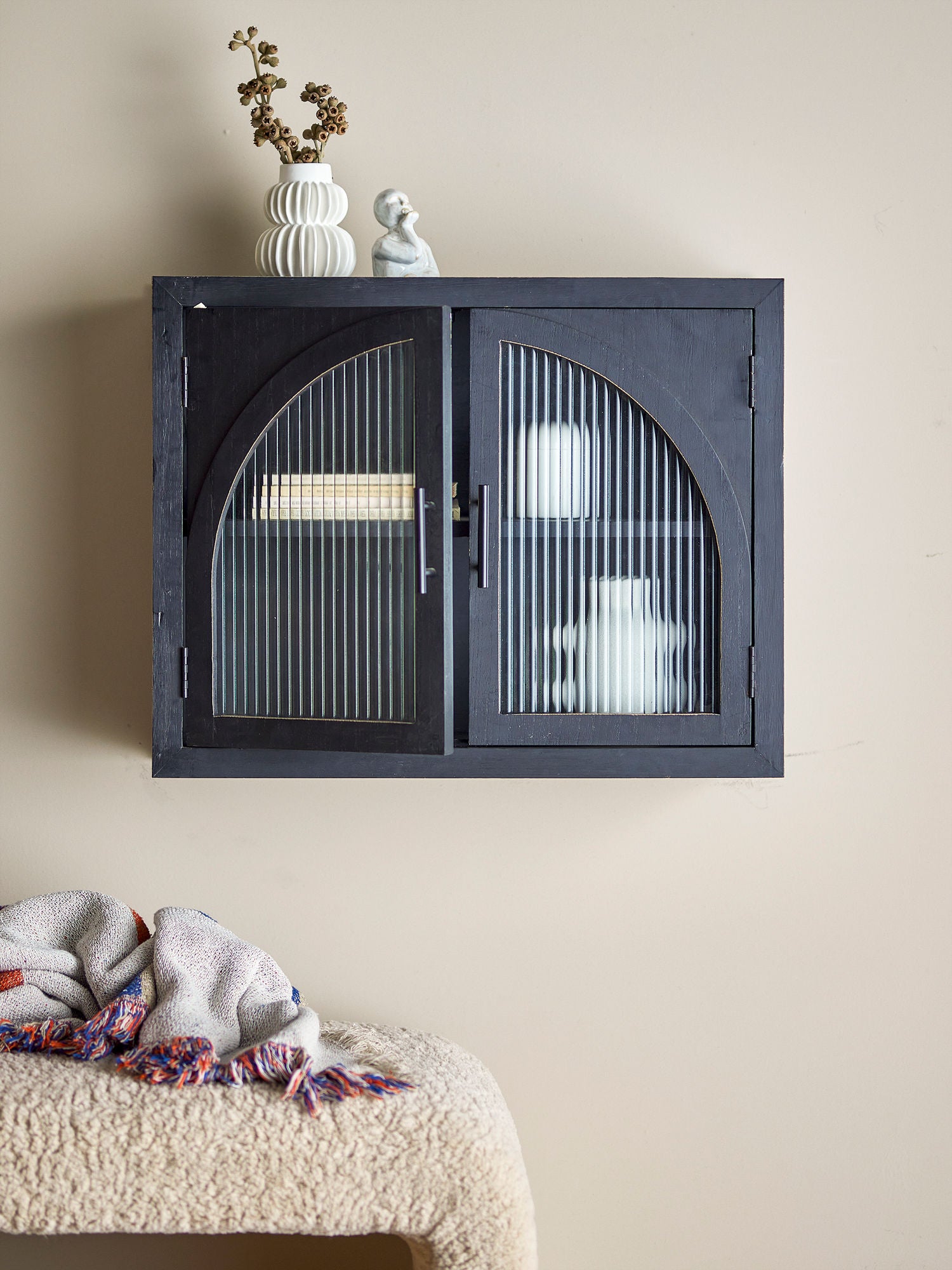 Bloomingville Lario Closet, svart, fyr