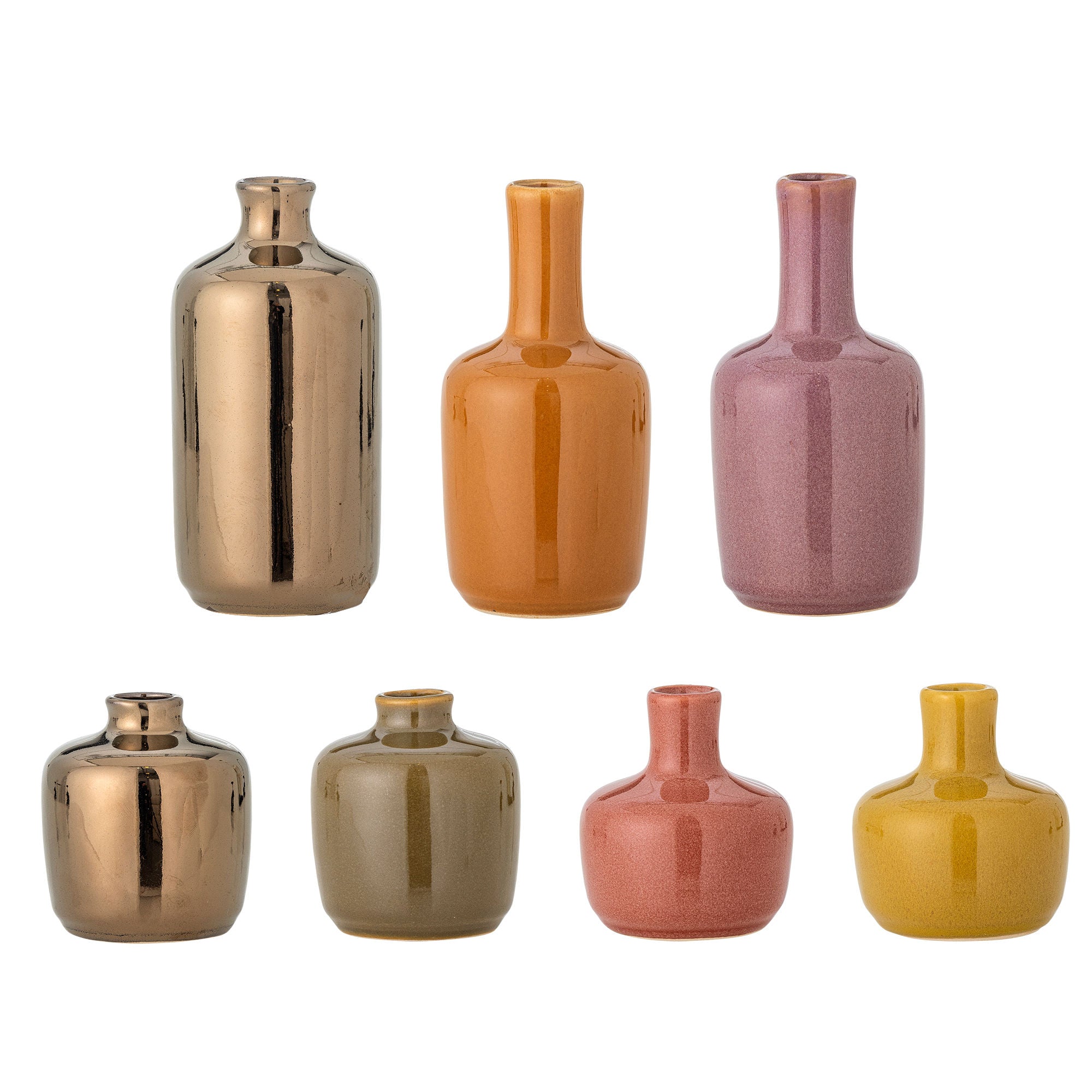 Bloomingville Maien Vase, brun, steingods