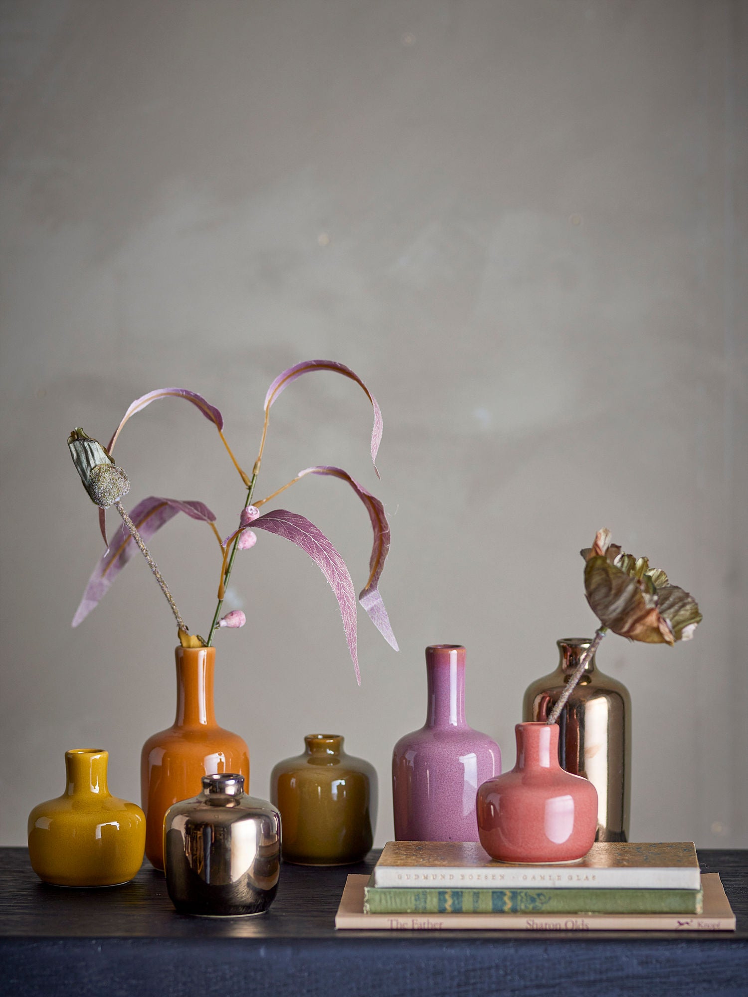 Bloomingville Maien Vase, brun, steingods