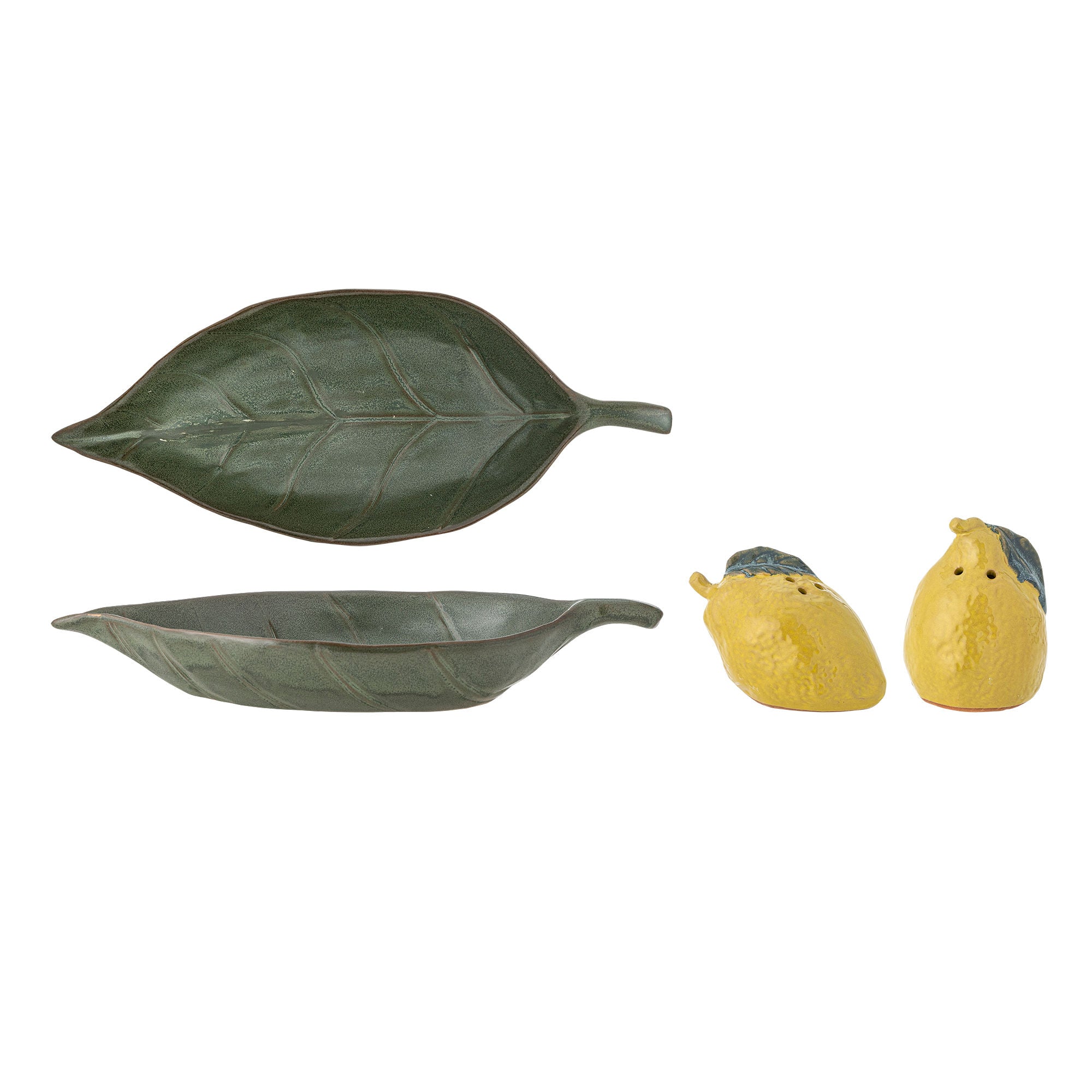 Creative Collection Limone Salt & Pepper Set, gult, steingods