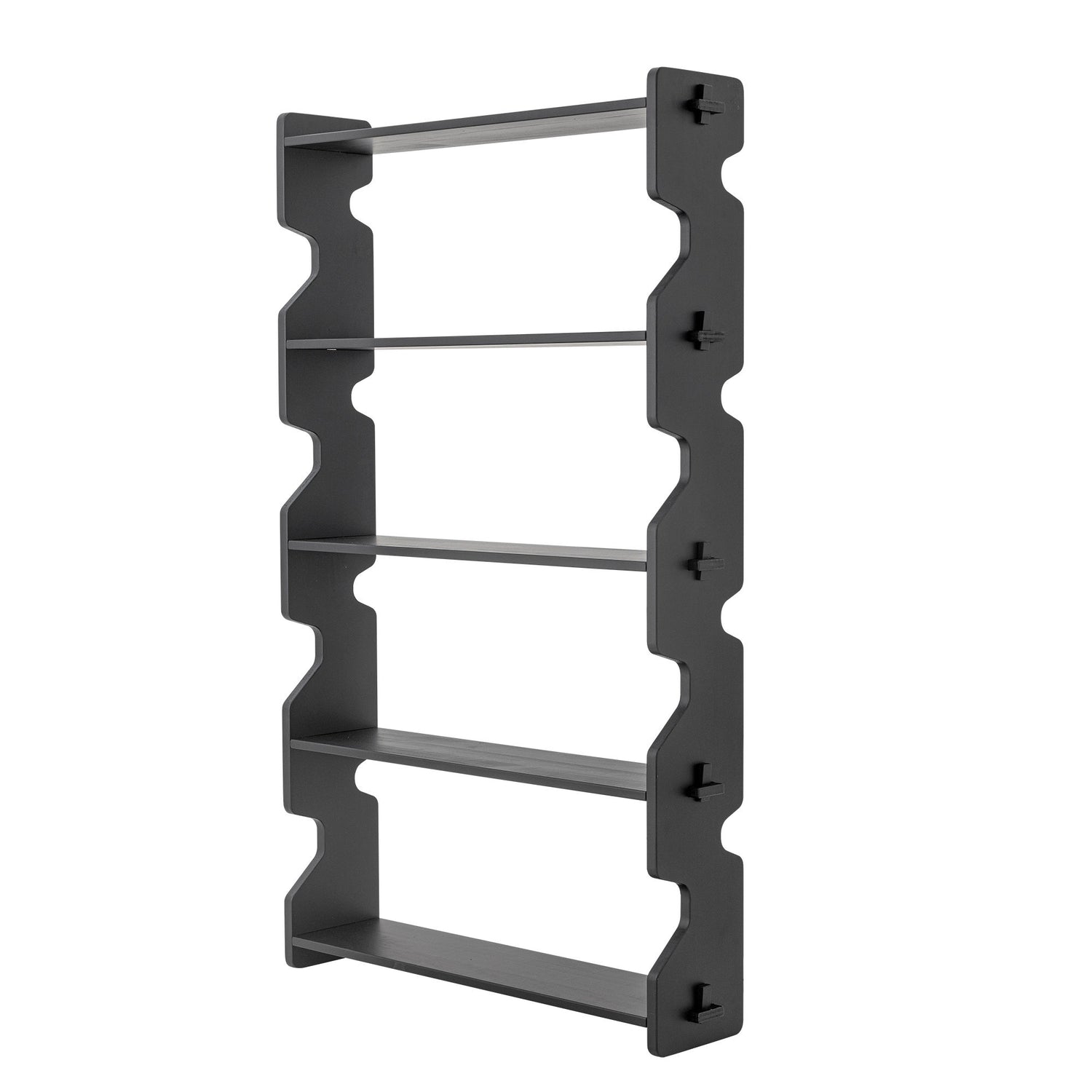 Bloomingville Savoya Shelf, Black, Pine