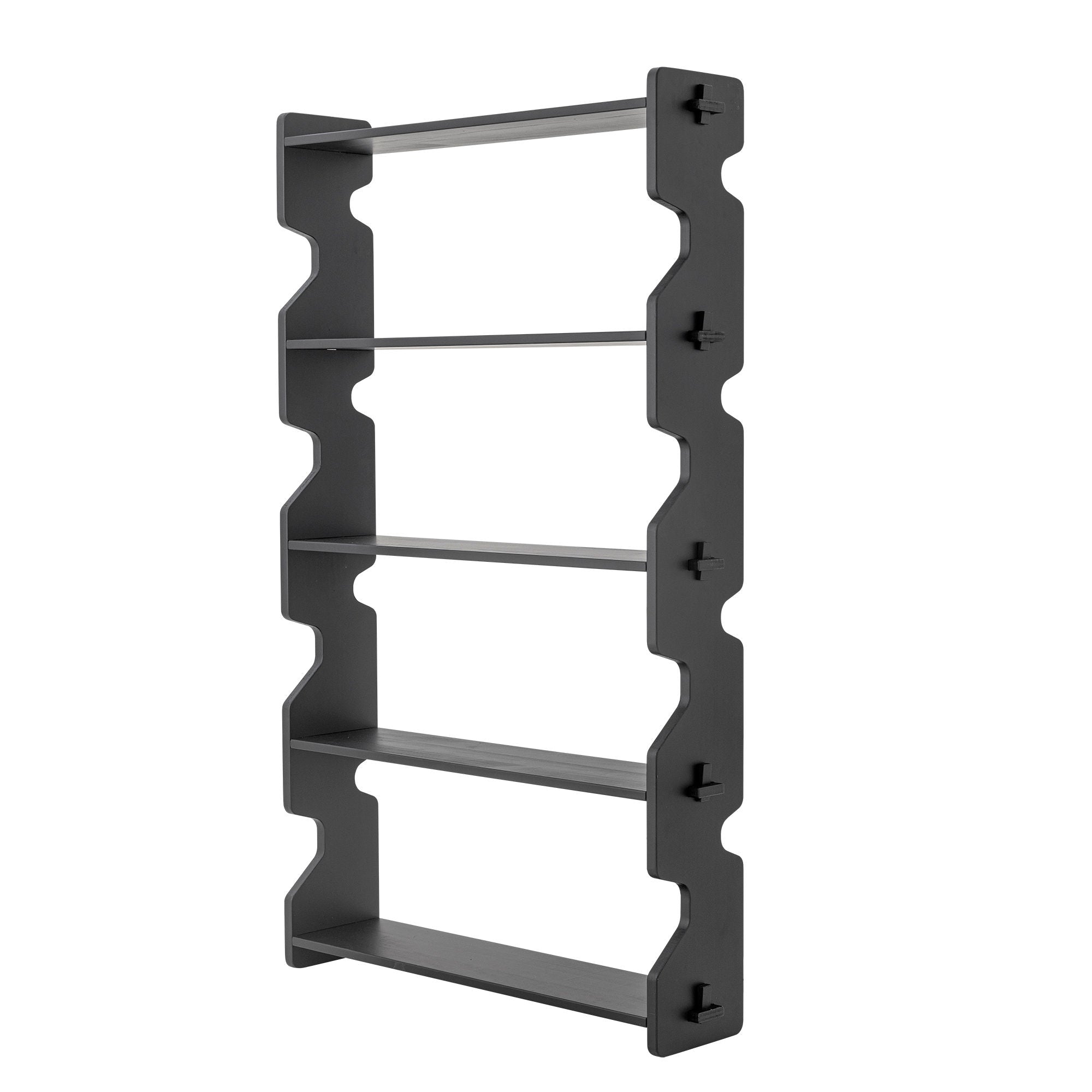 Bloomingville Savoya Shelf, Black, Pine
