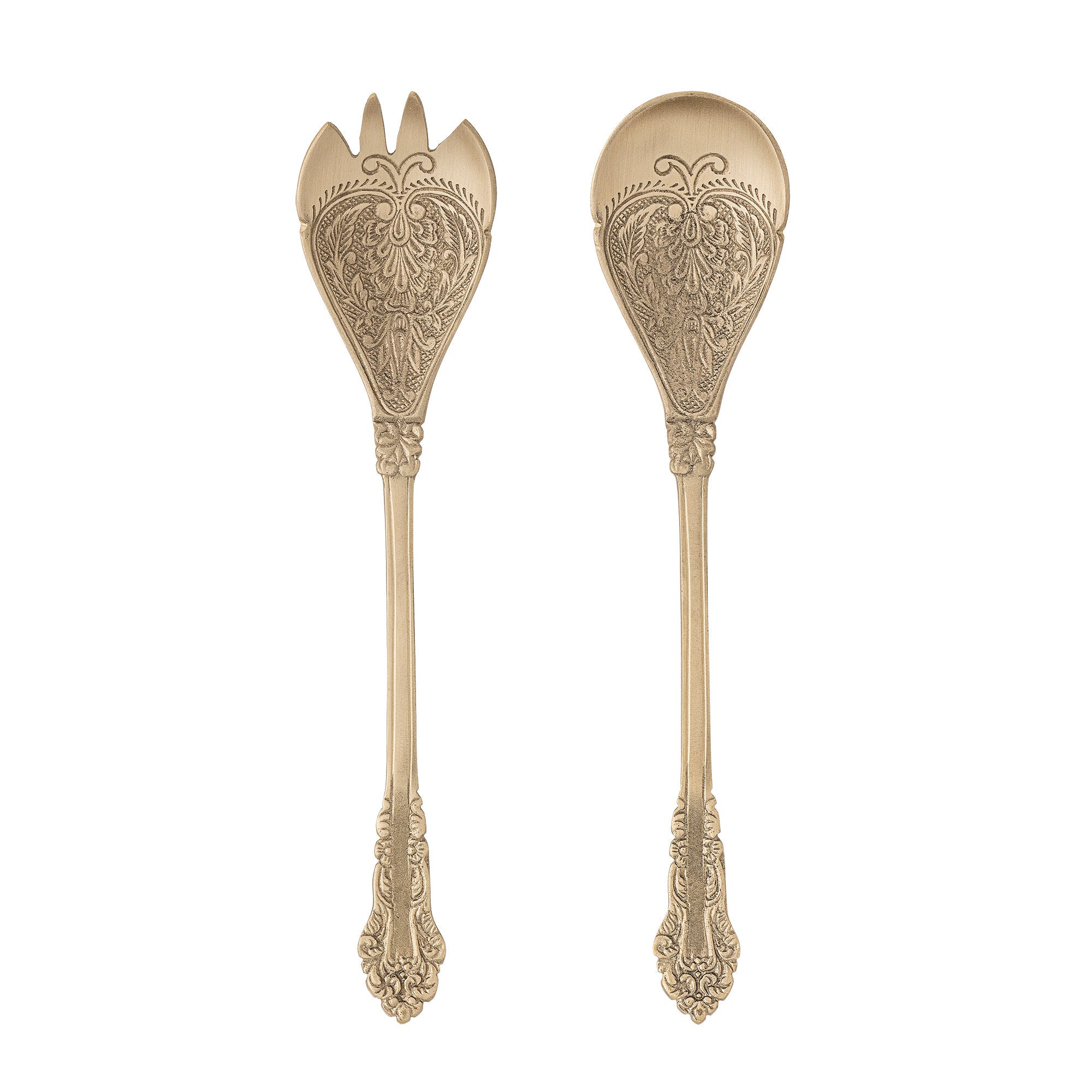 Bloomingville Kalima Salad Set, messing, messing
