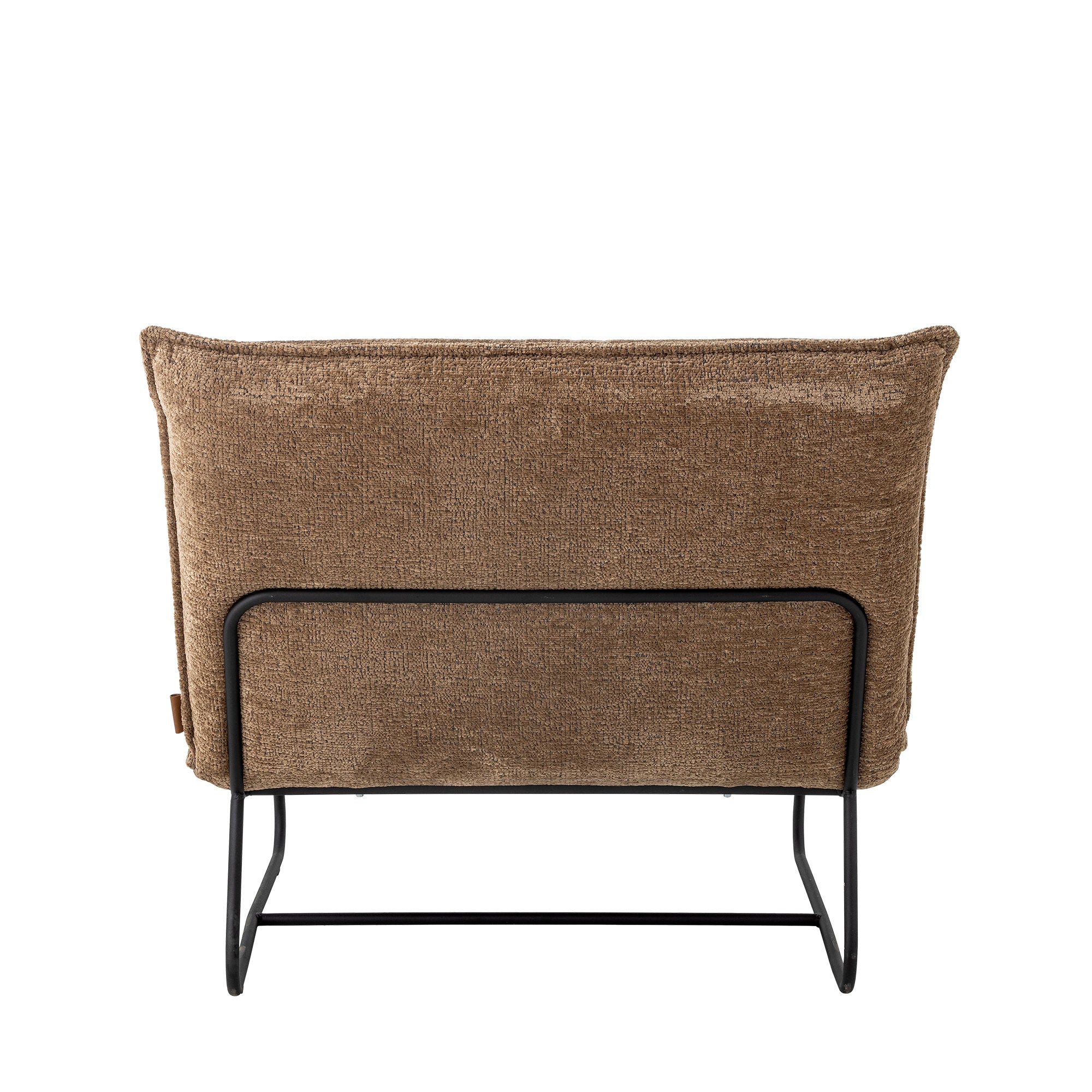 Bloomingville Cape Lounge Chair, Brown, resirkulert polyester