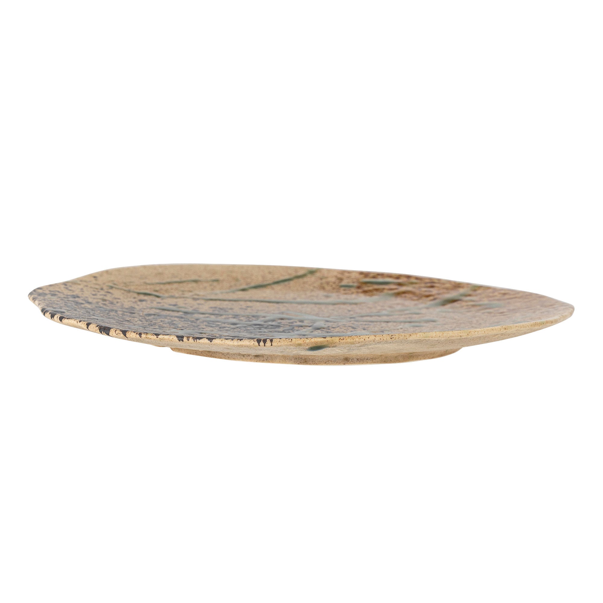 Kreativ samling Larken -plate, svart, steingods