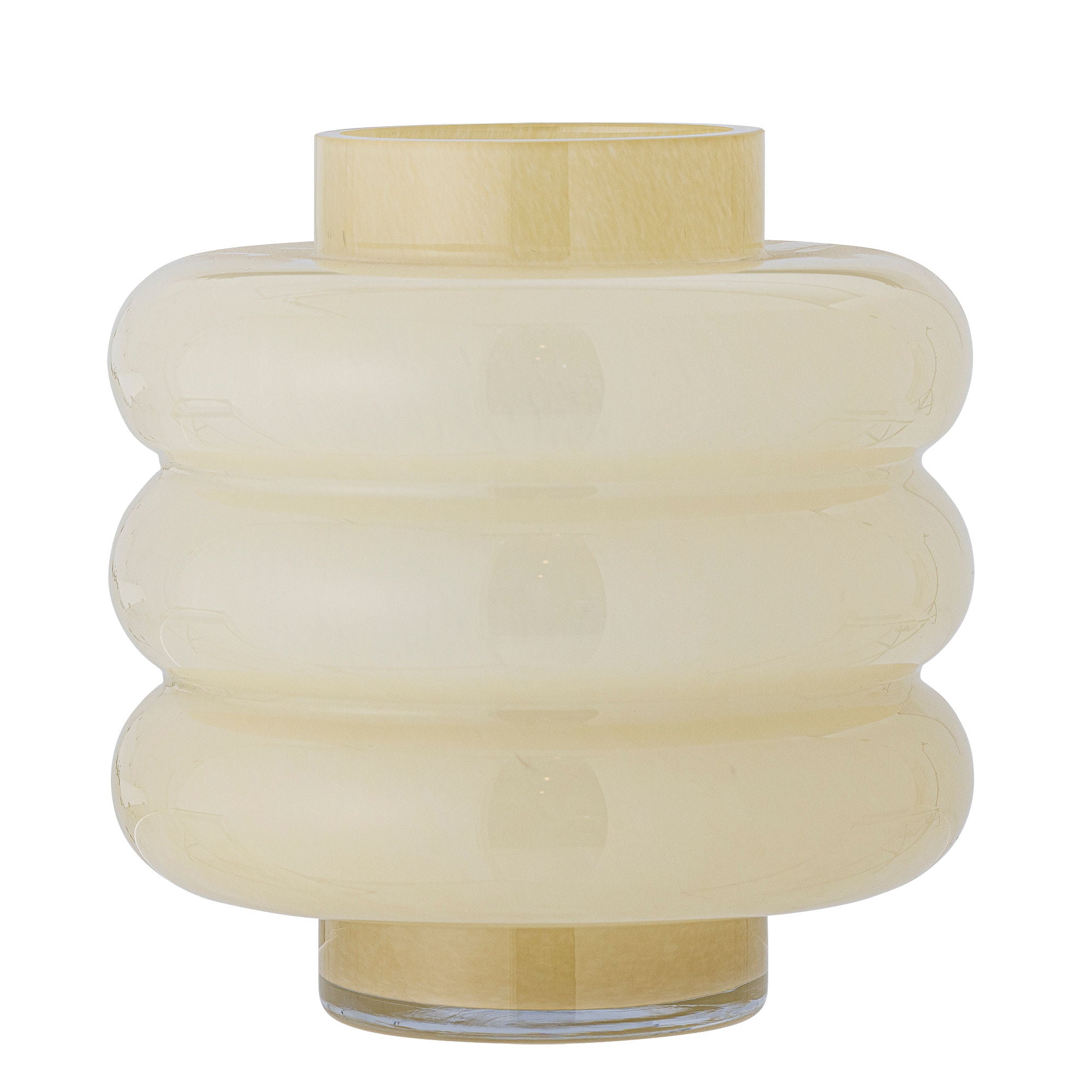 Bloomingville Sahara vase, gul, glass