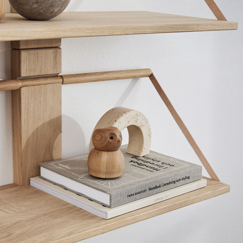 Andersen Møbler - Hylle Trevegg - Liten - Eik