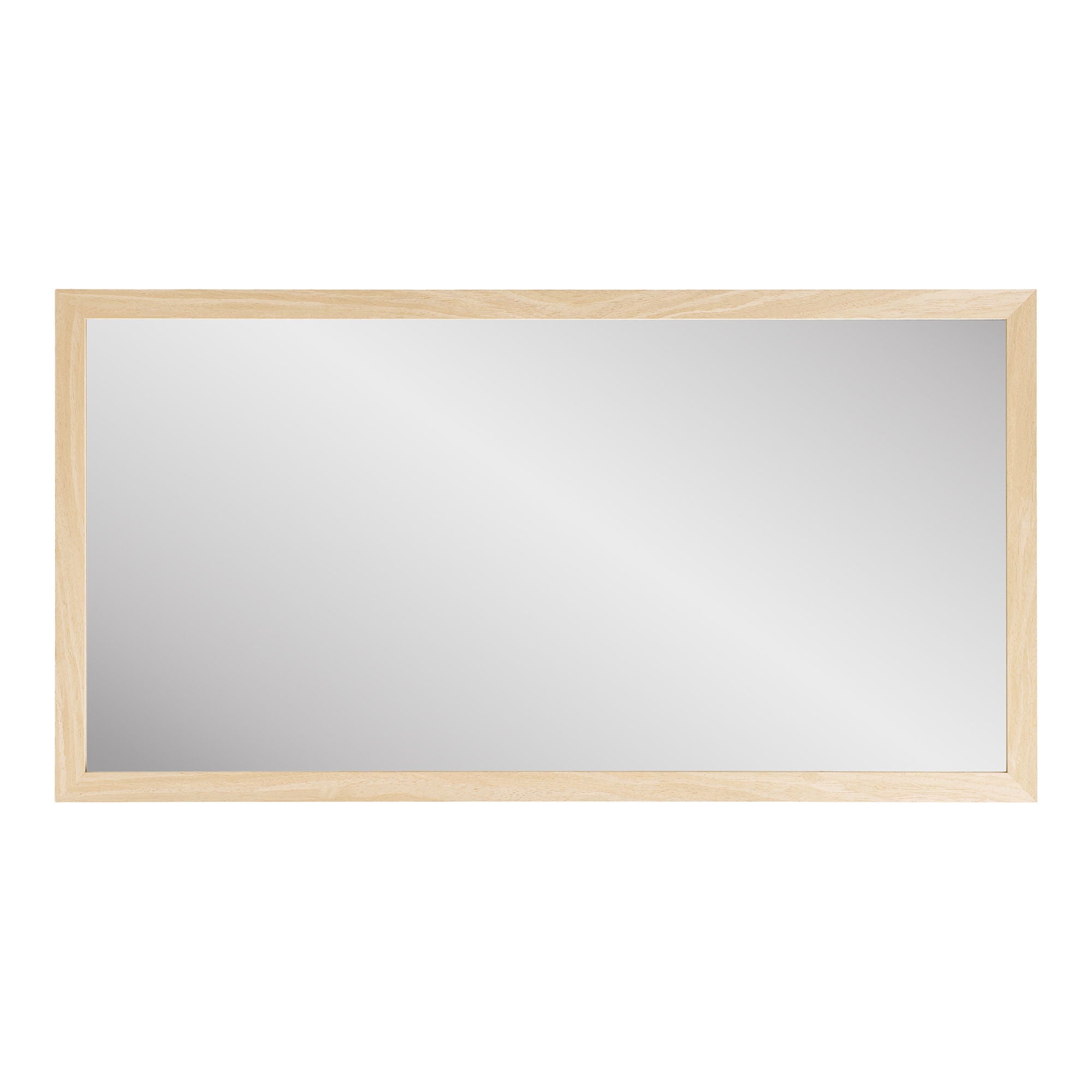 Scottsdale Wall Mirror - Wall Mirror, Wooden Frame, Nature 45x75 cm