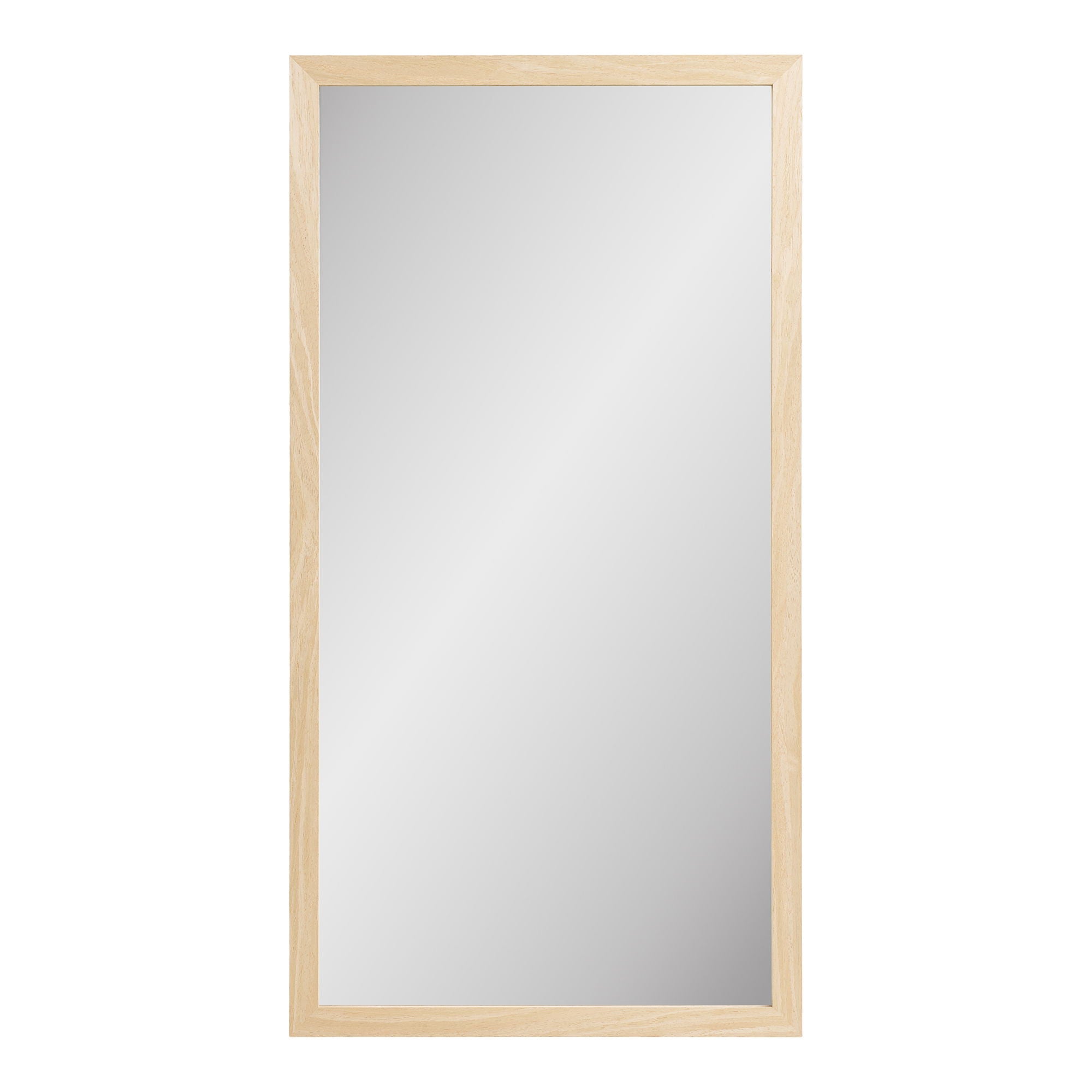 Scottsdale Wall Mirror - Wall Mirror, Wooden Frame, Nature 45x75 cm