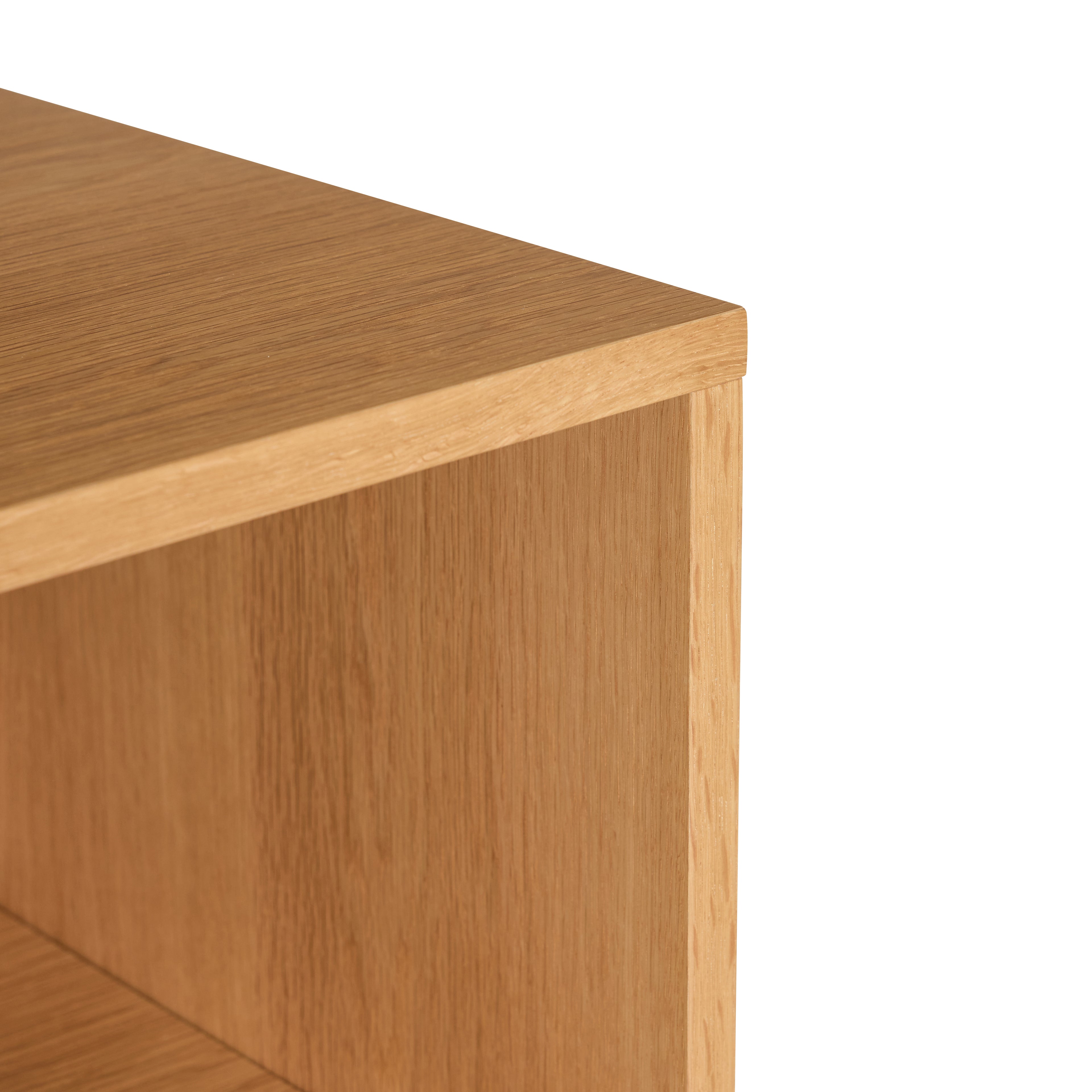 Disco Bokhylle Liten Natur - 80x30xh95cm