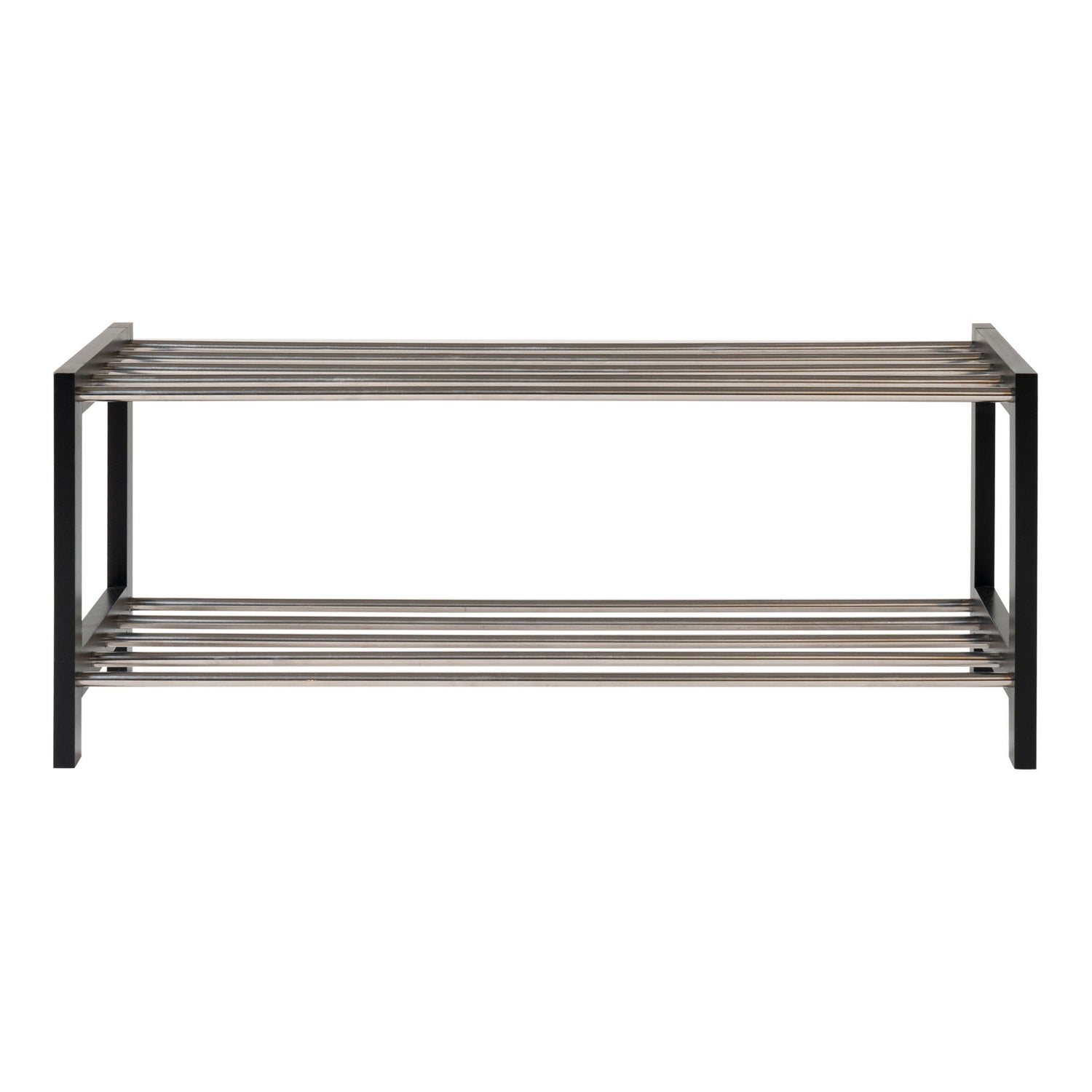 2 hylder i stål 78x34 cm