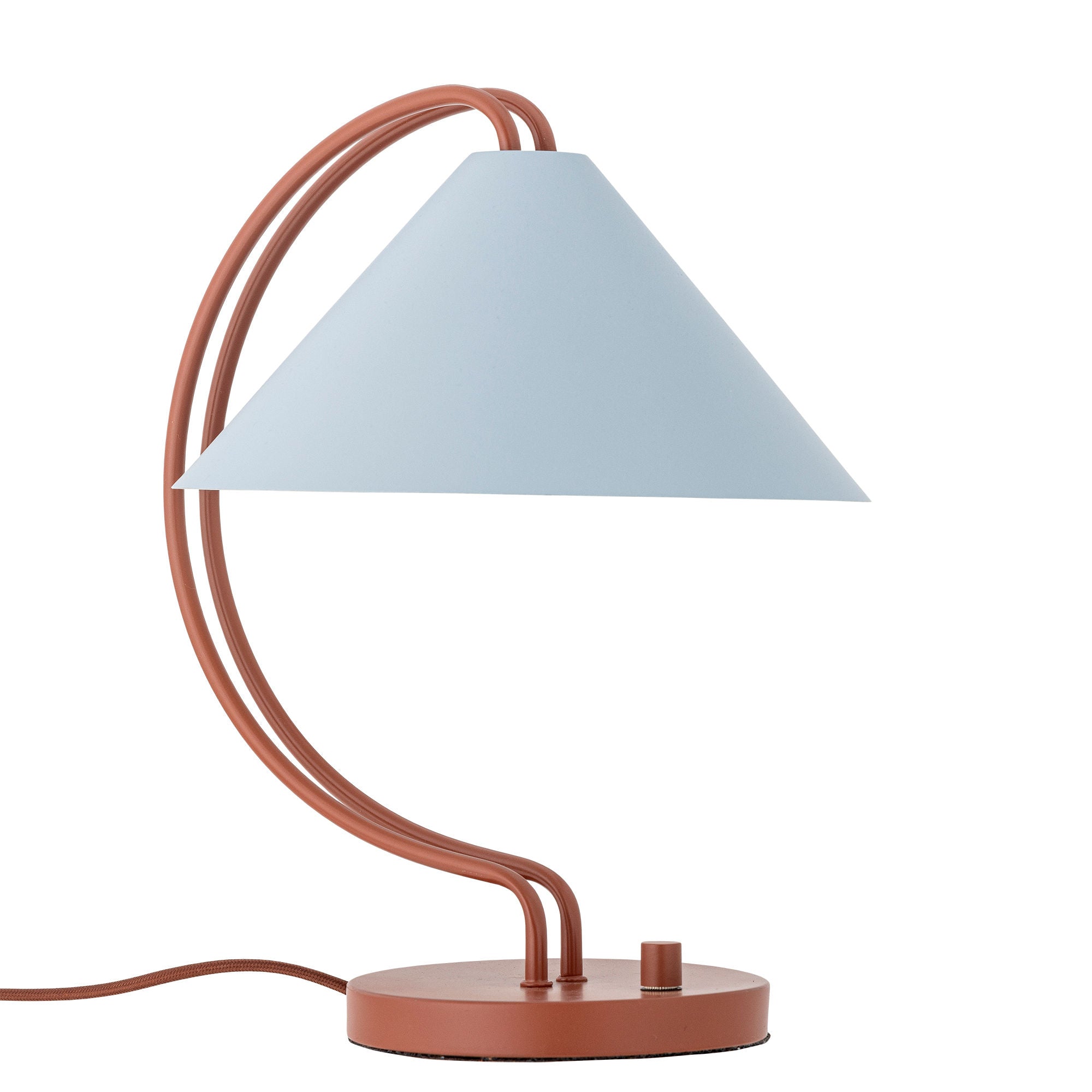 Bloomingville Janya bordlampe, rød, metall