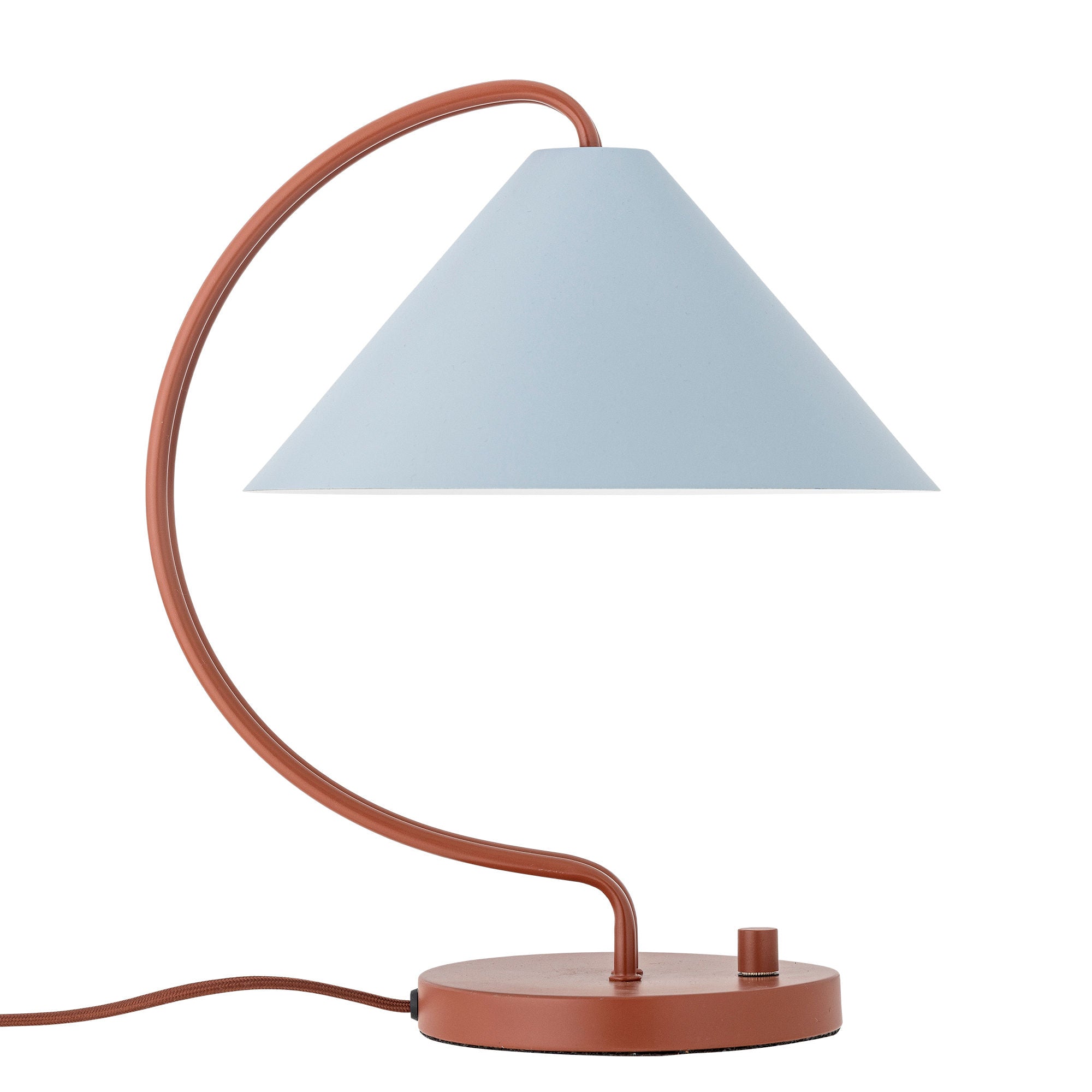 Bloomingville Janya bordlampe, rød, metall