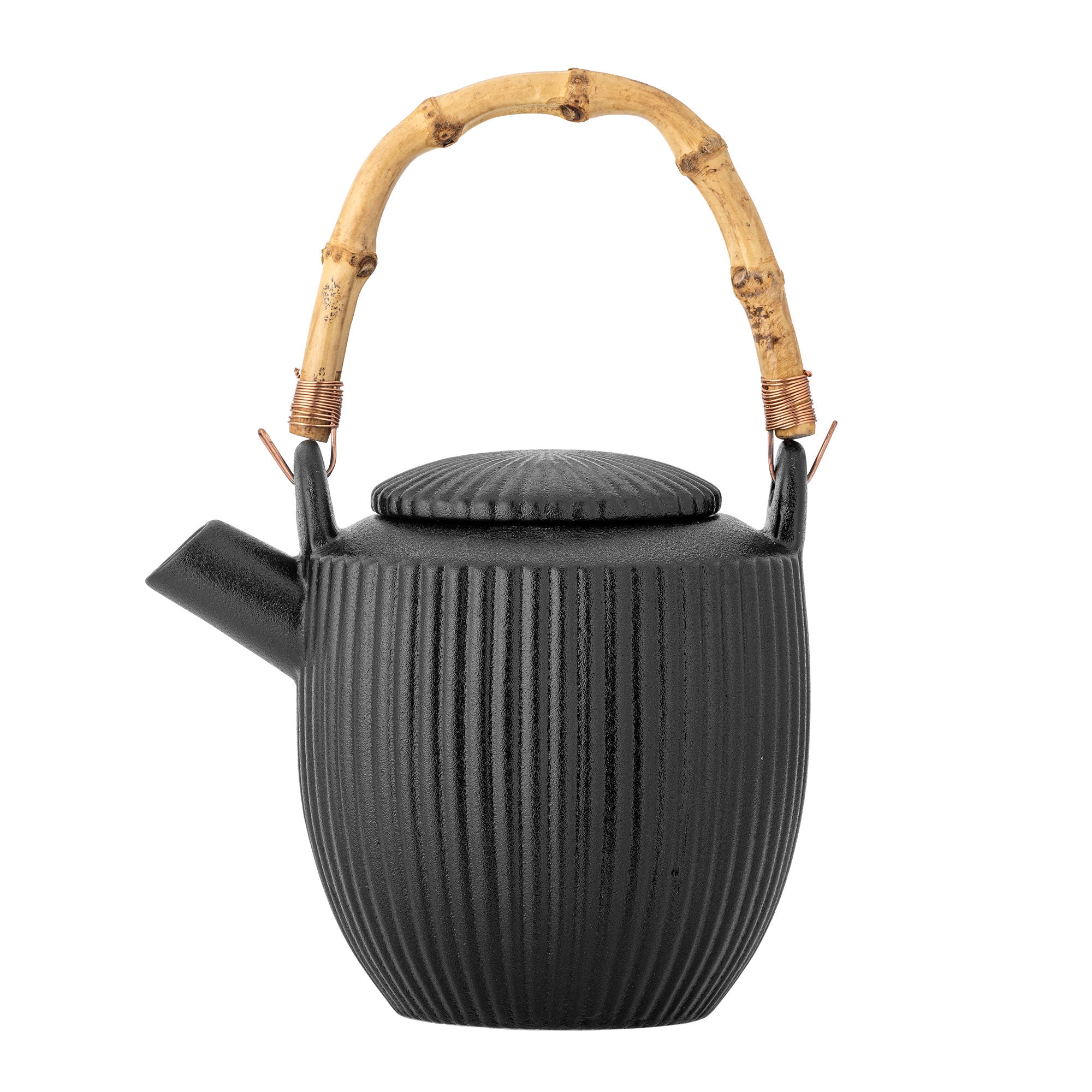 Bloomingville Neri Teapot, svart, steingods