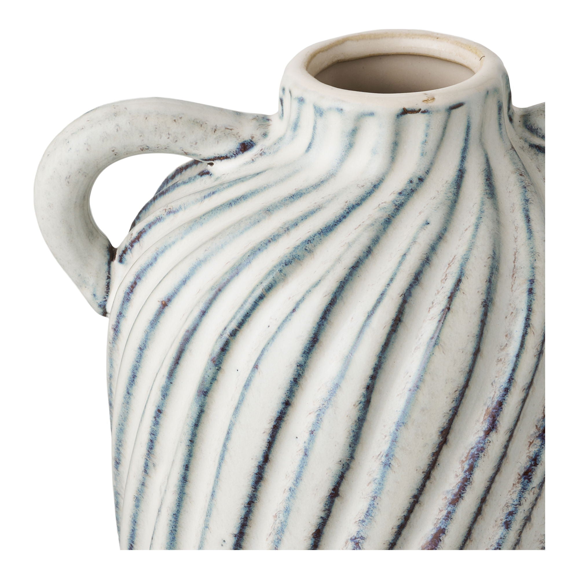 Vase - vase, keramikk, blå 15,5x14x22 cm