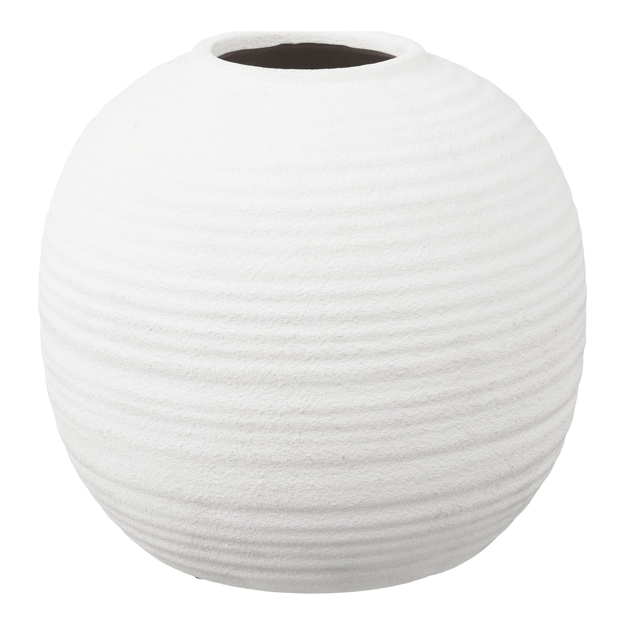 Vase - vase, keramikk, hvit Ø30x28,5 cm