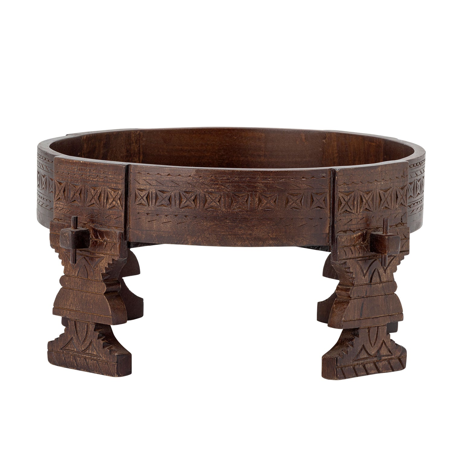 Creative Collection Paloma Stool, Brown, Mango