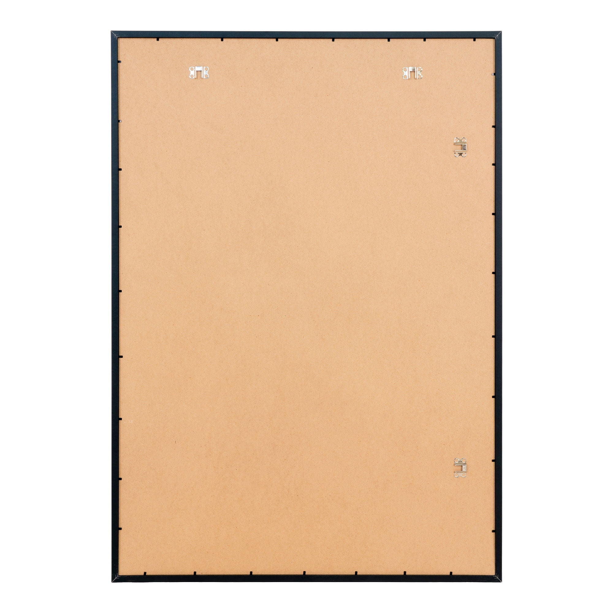 Marbella -rammedisplay - Frame Display, 7 stk. Svart og 8 stk. Natur 70x100 cm