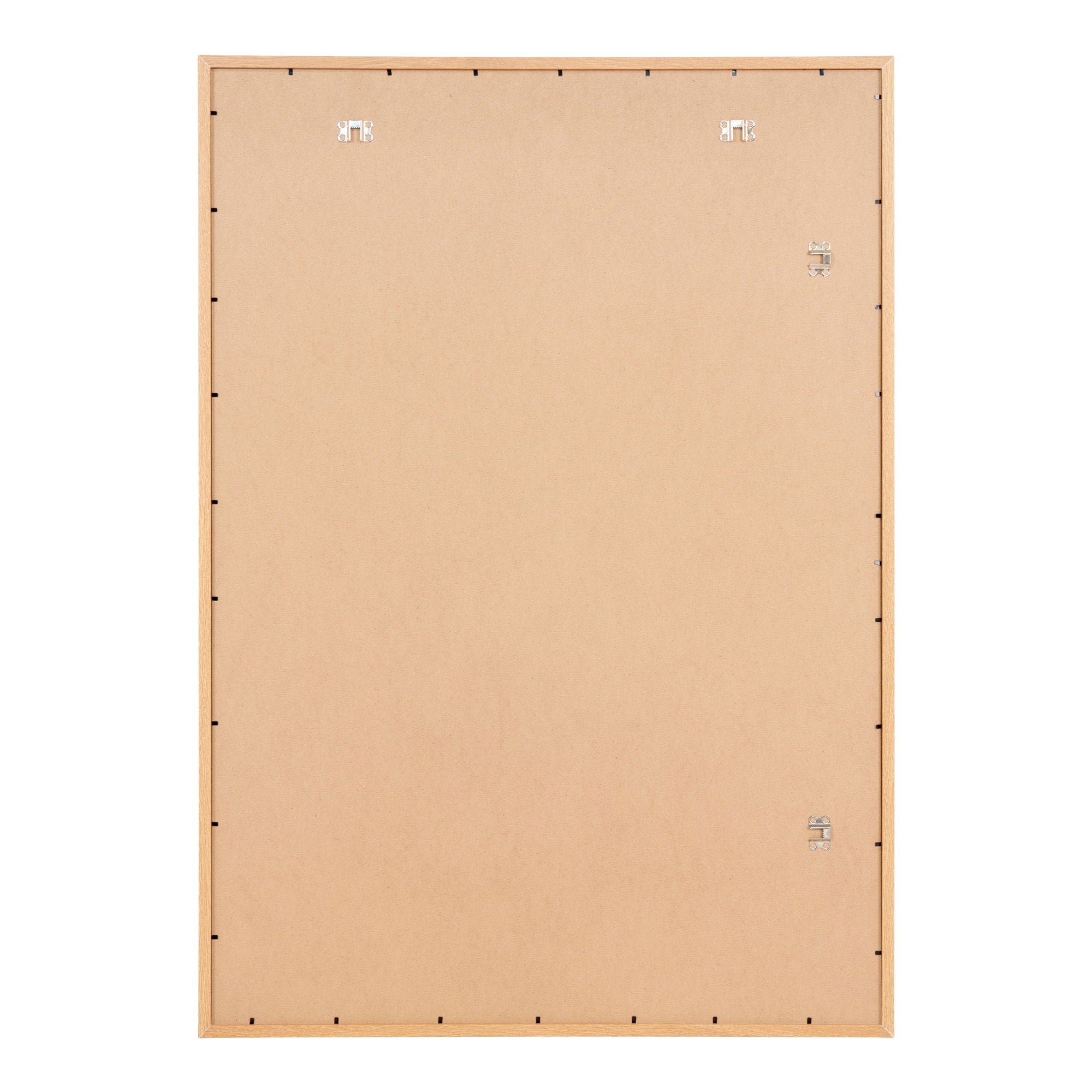 Marbella -rammedisplay - Frame Display, 7 stk. Svart og 8 stk. Natur 70x100 cm