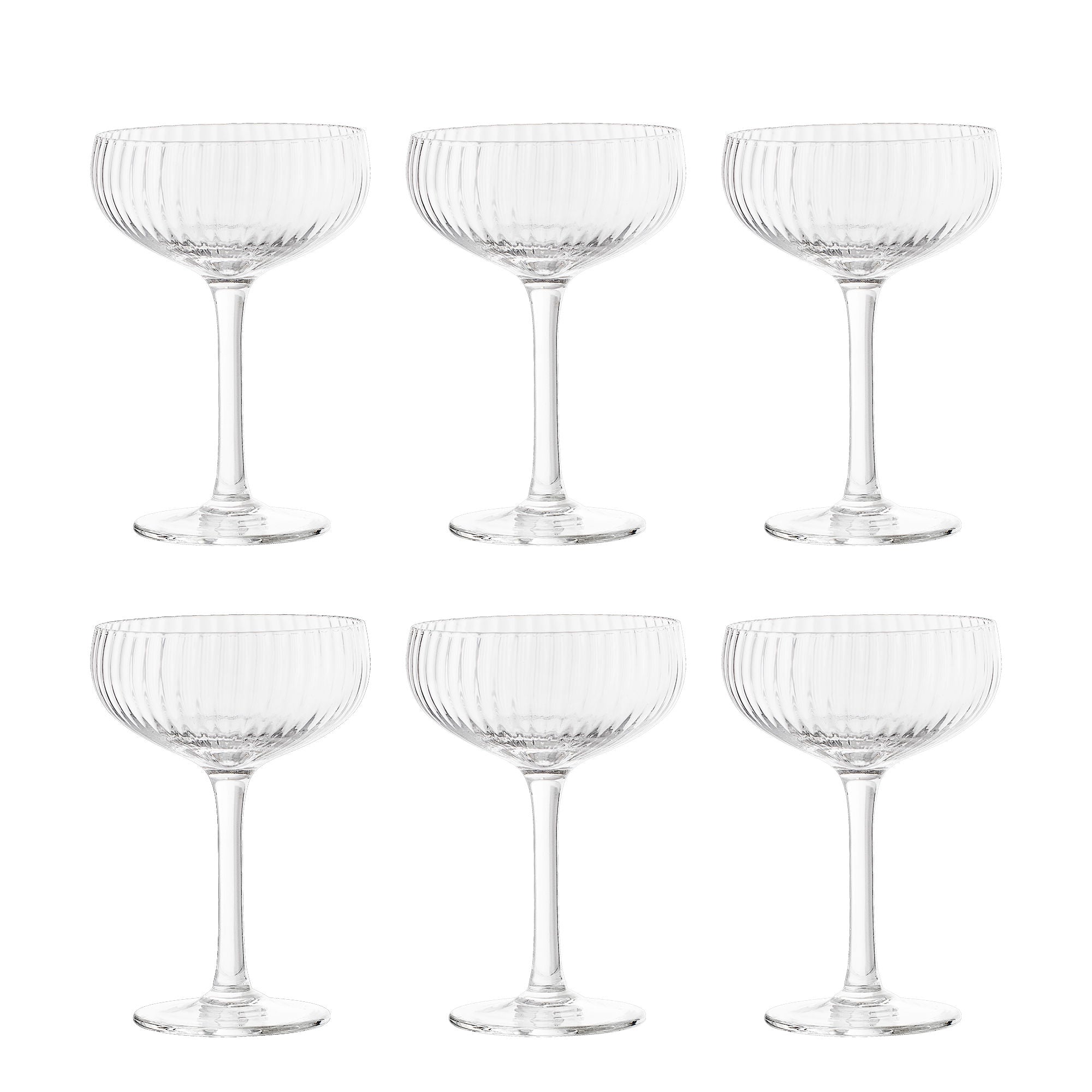 Bloomingville Astrid Champagne Glass, Multipak, Ready, Glass