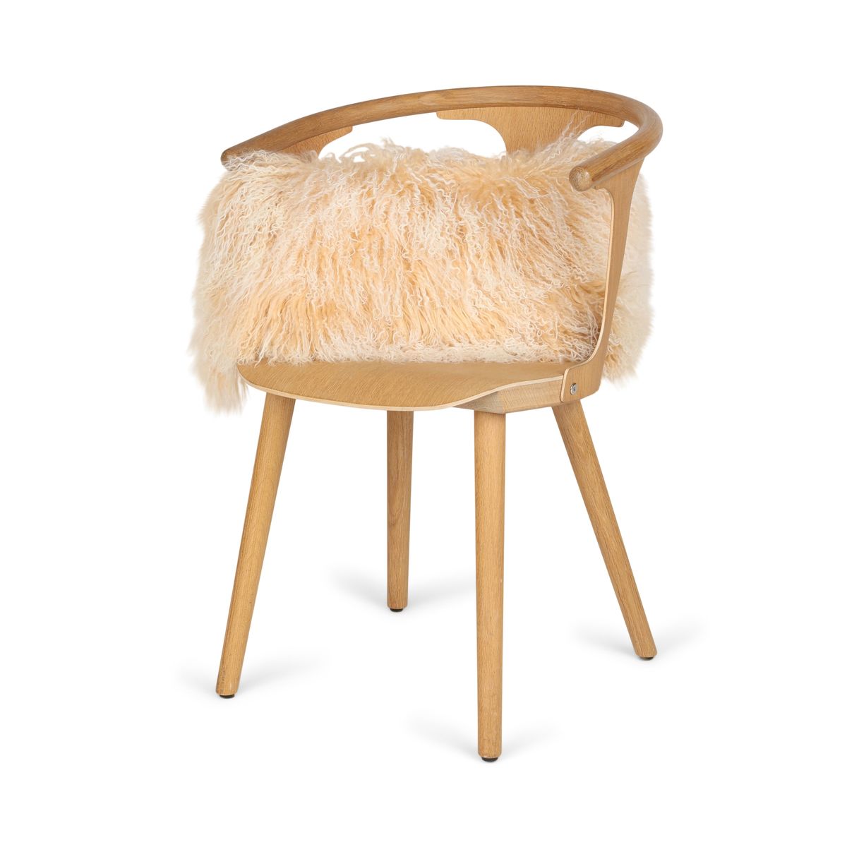 Lammeskinnspute | Krøllete | Tibet | 28x56 cm