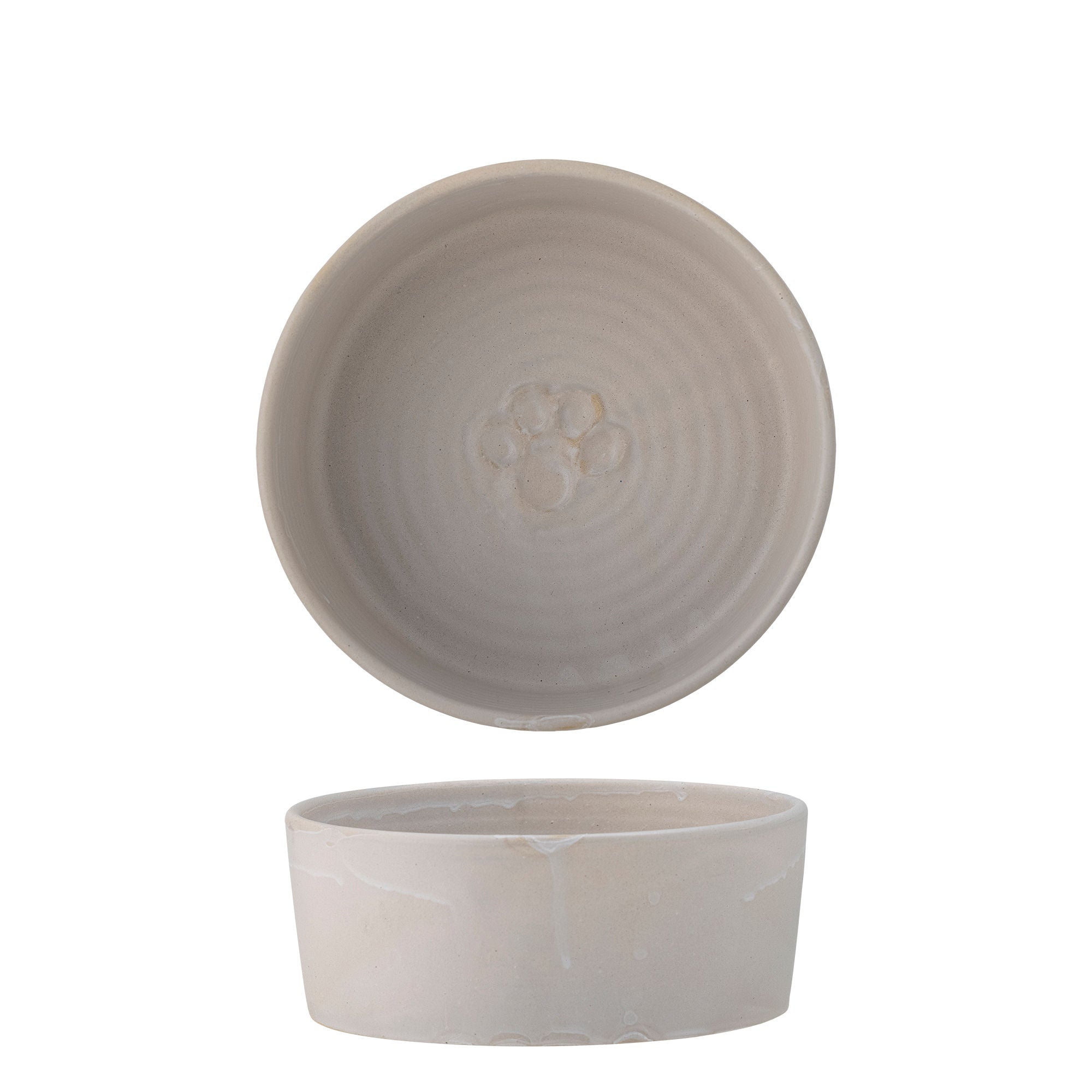 Bloomingville Buddy Bowl, White, Stoneware
