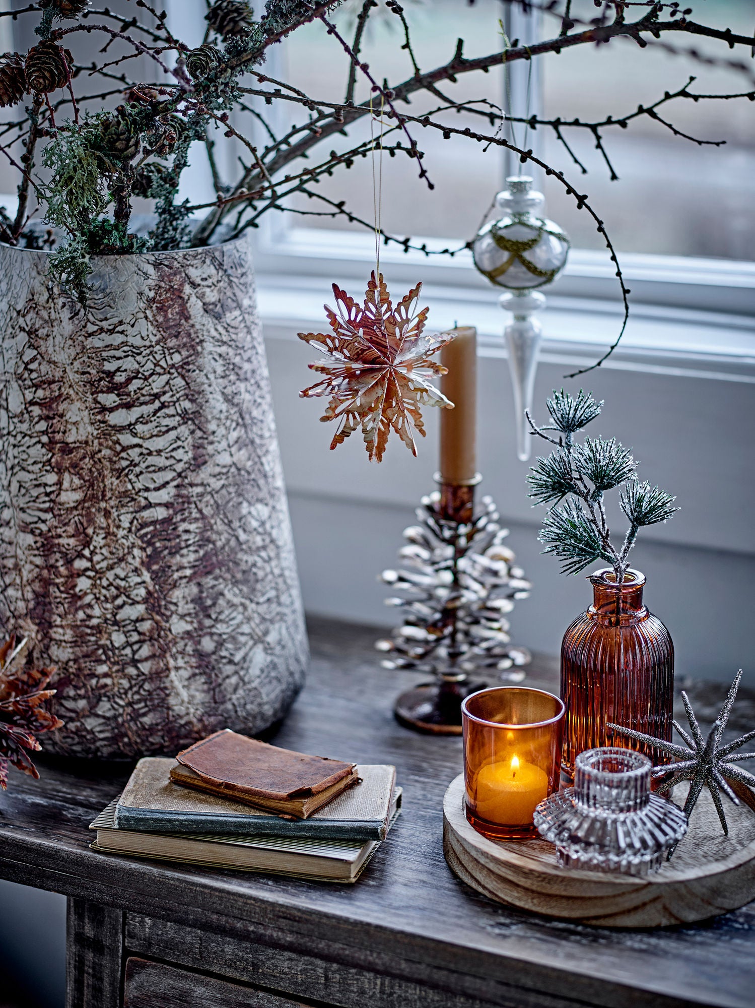 Bloomingville Star Ornament, Nature, FSC® Mix, Paper