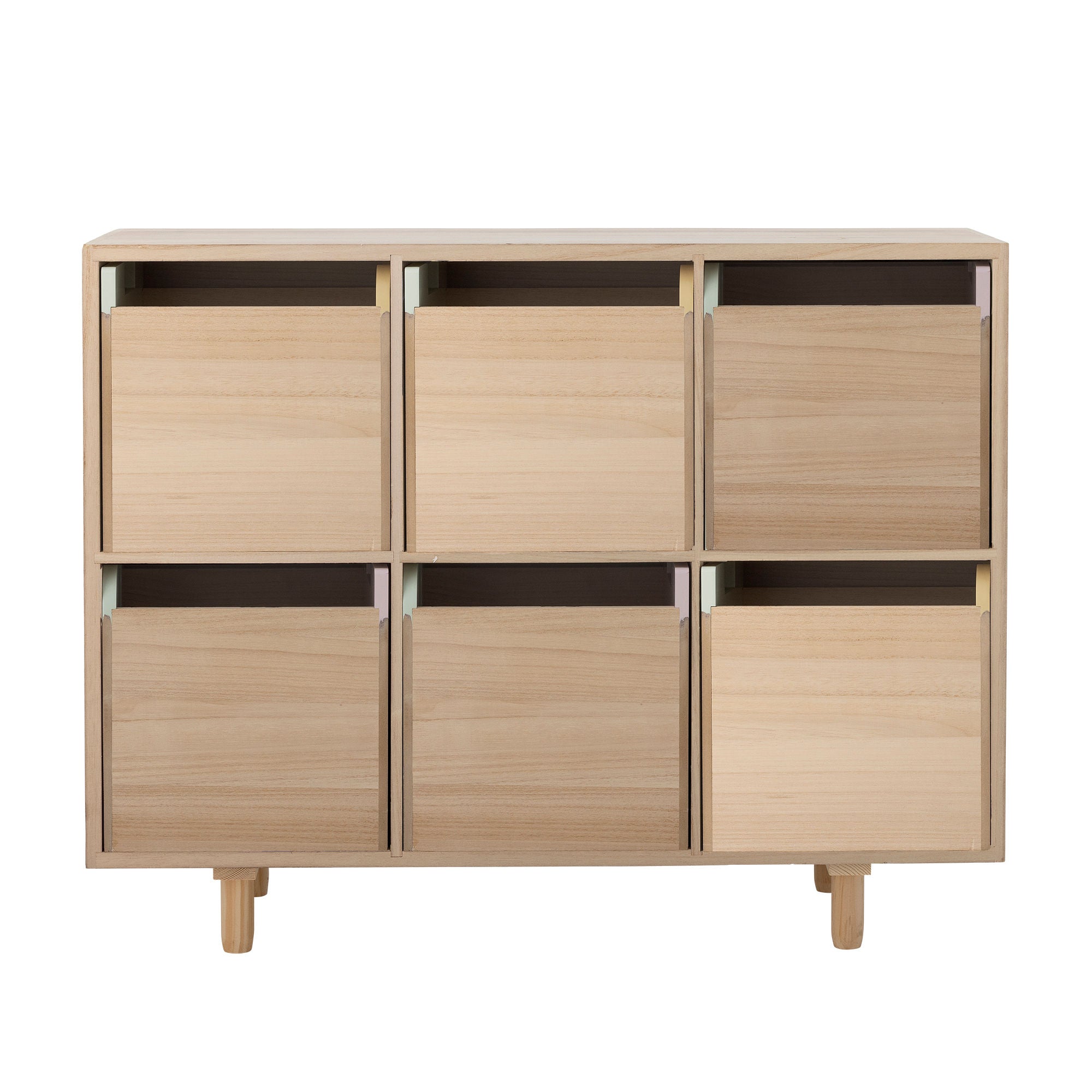Bloomingville Mini Calle Bookcase m/skuffer, natur, keiser
