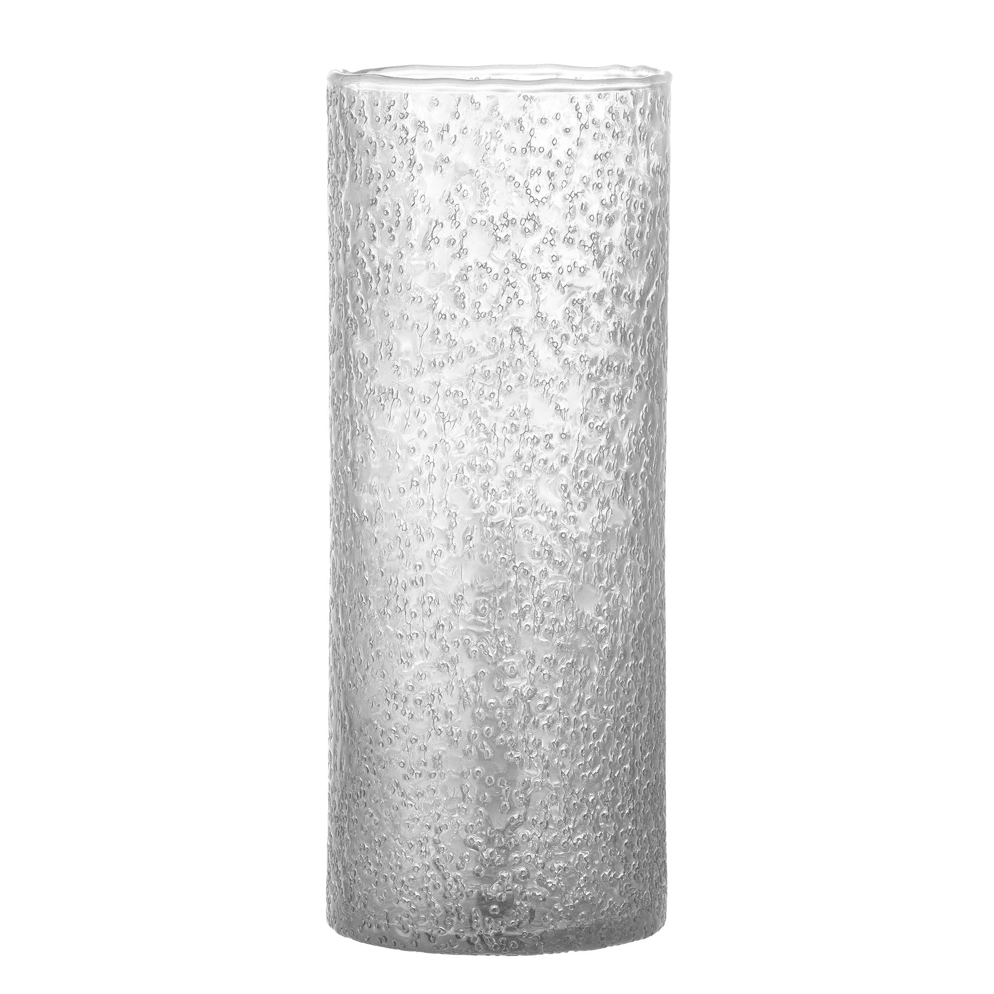 Bloomingville Zenta Vase, klar, resirkulert glass
