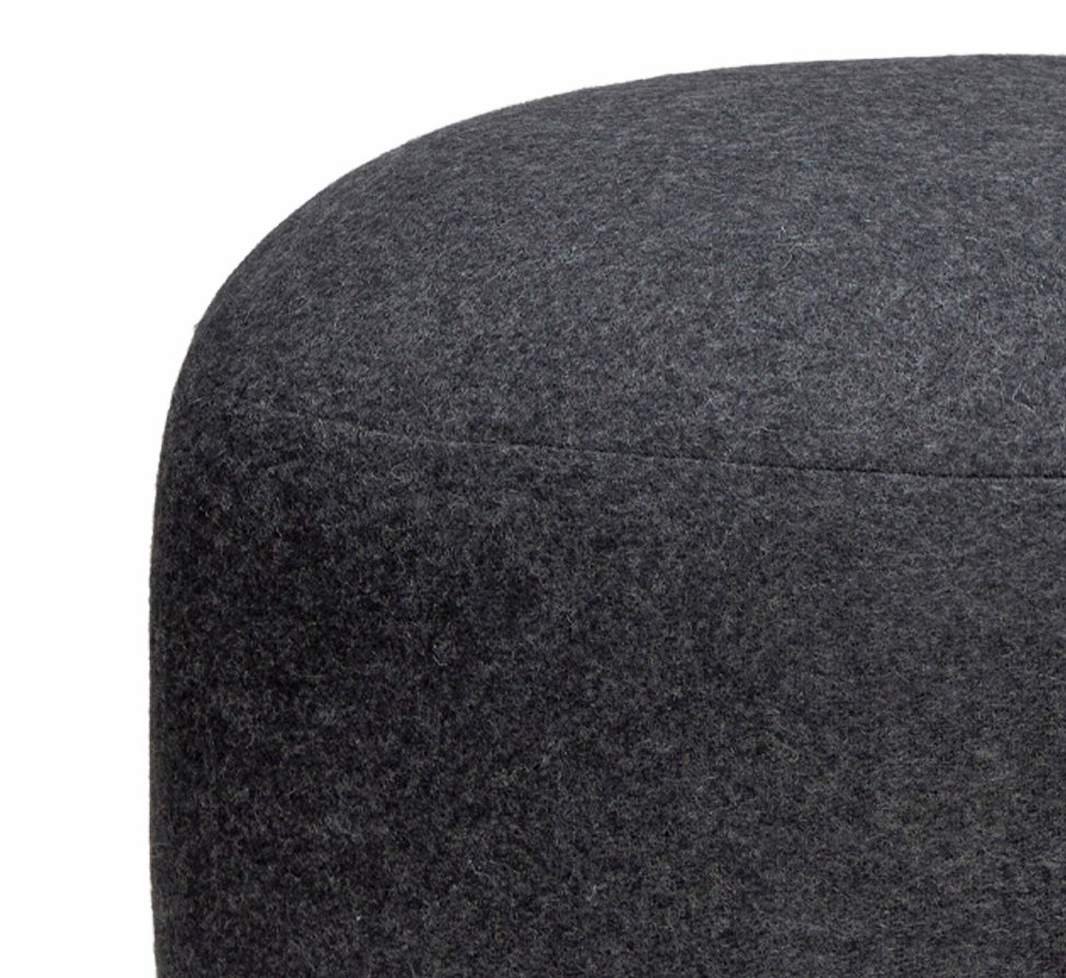 Mochi Puf Ø70 mørk grå - Ø75XH35cm